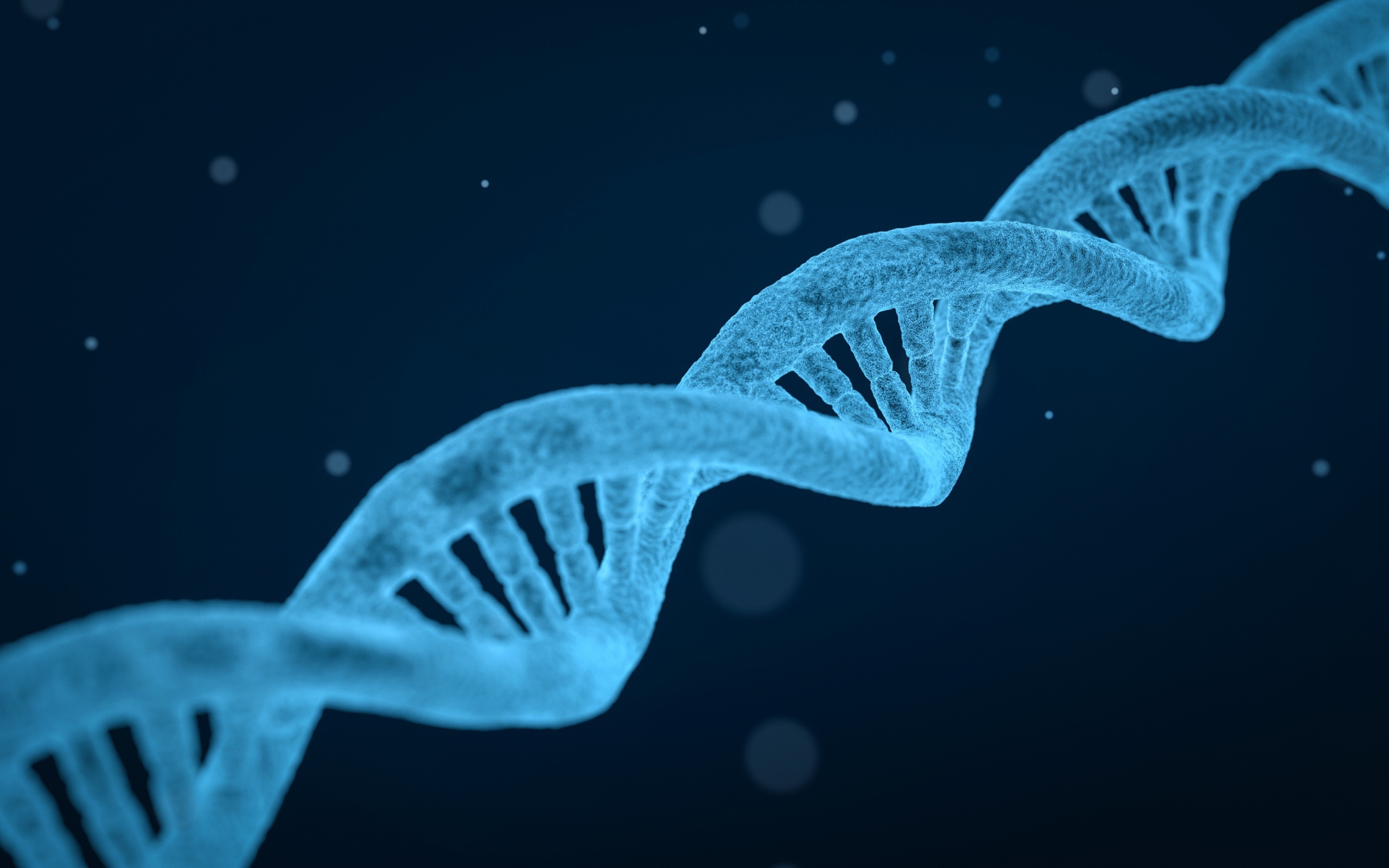 Голубая структура молекул ДНК