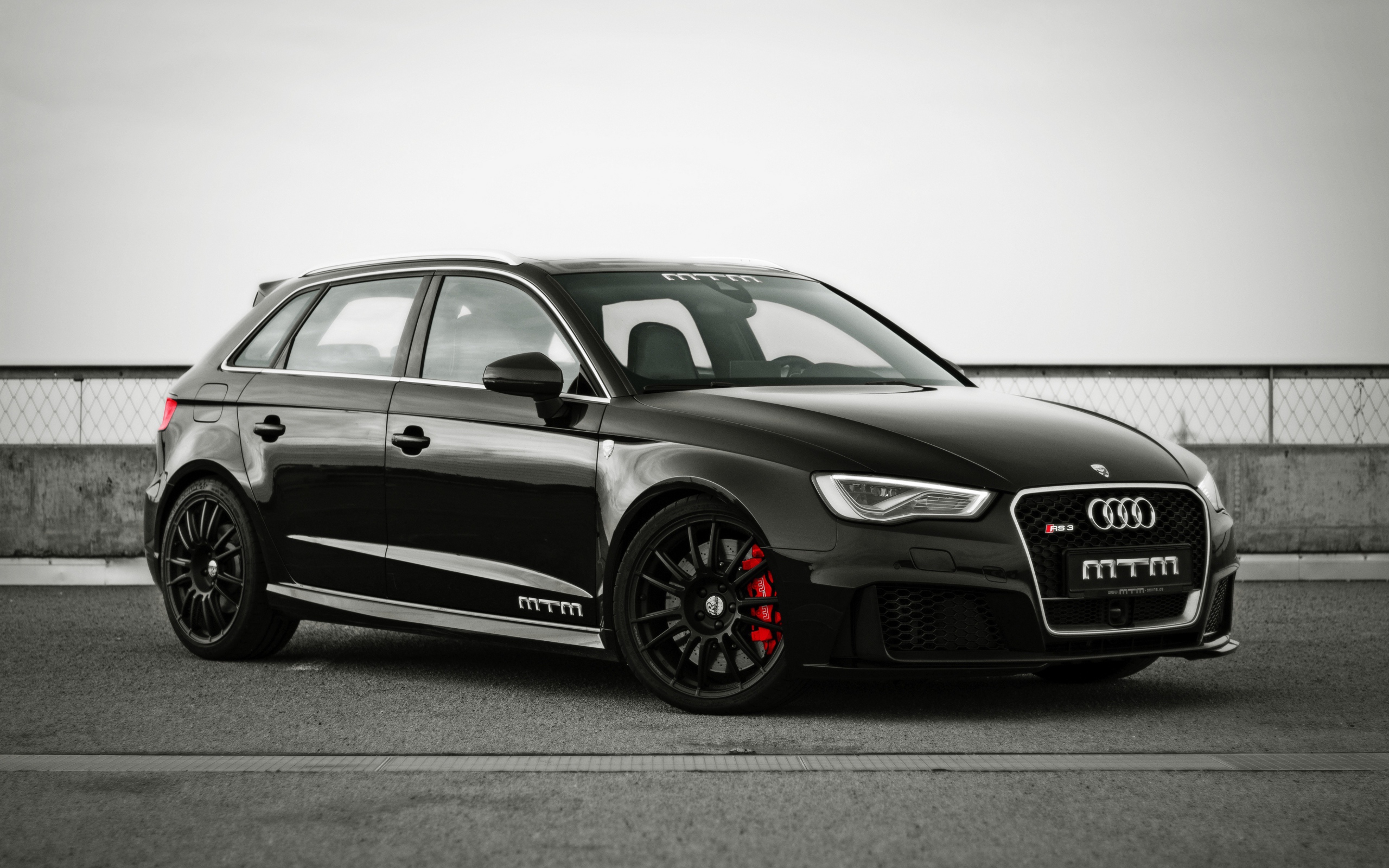 Black 2018 Audi RS3