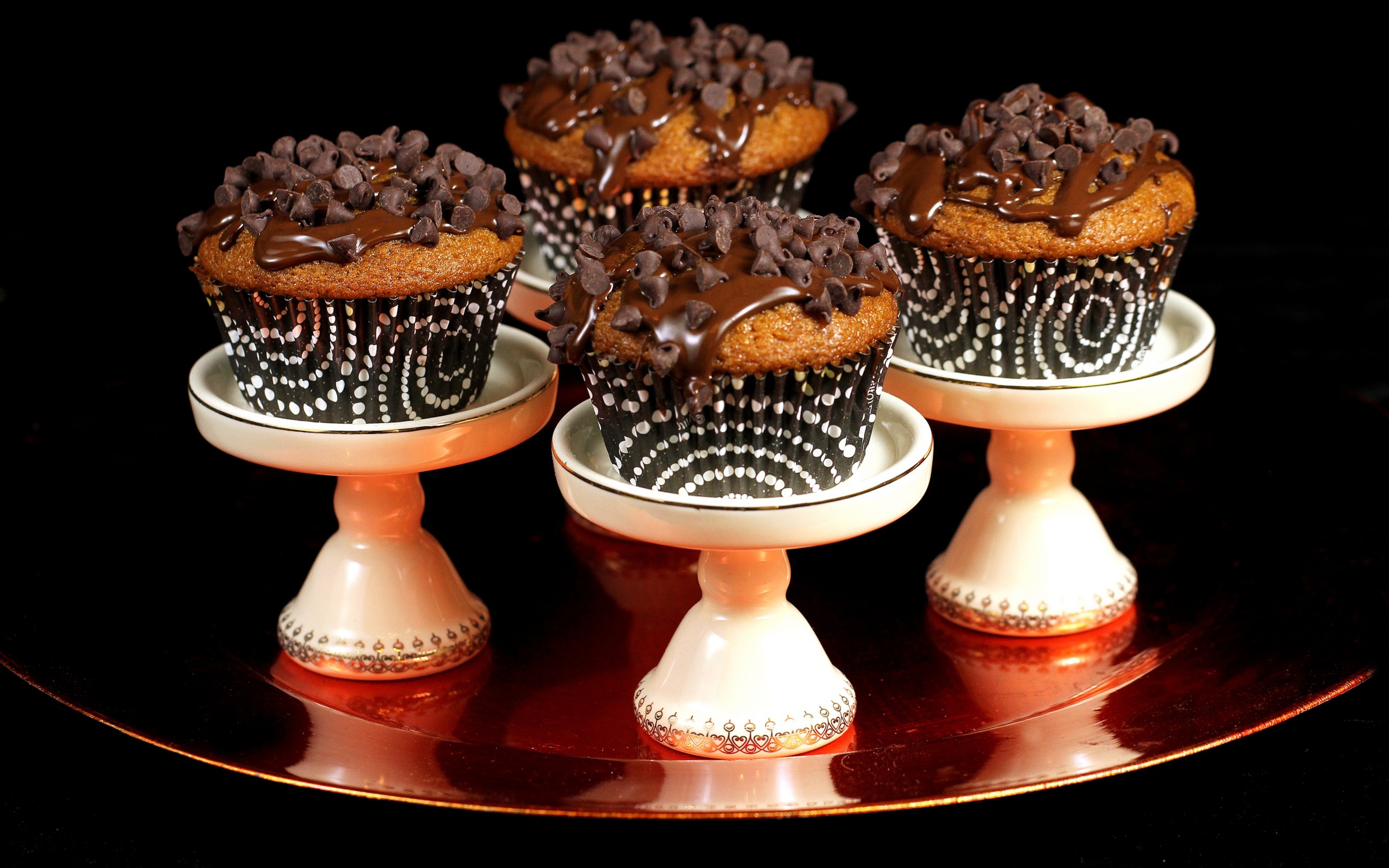 Аппетитные кексы с шоколадной крошкой