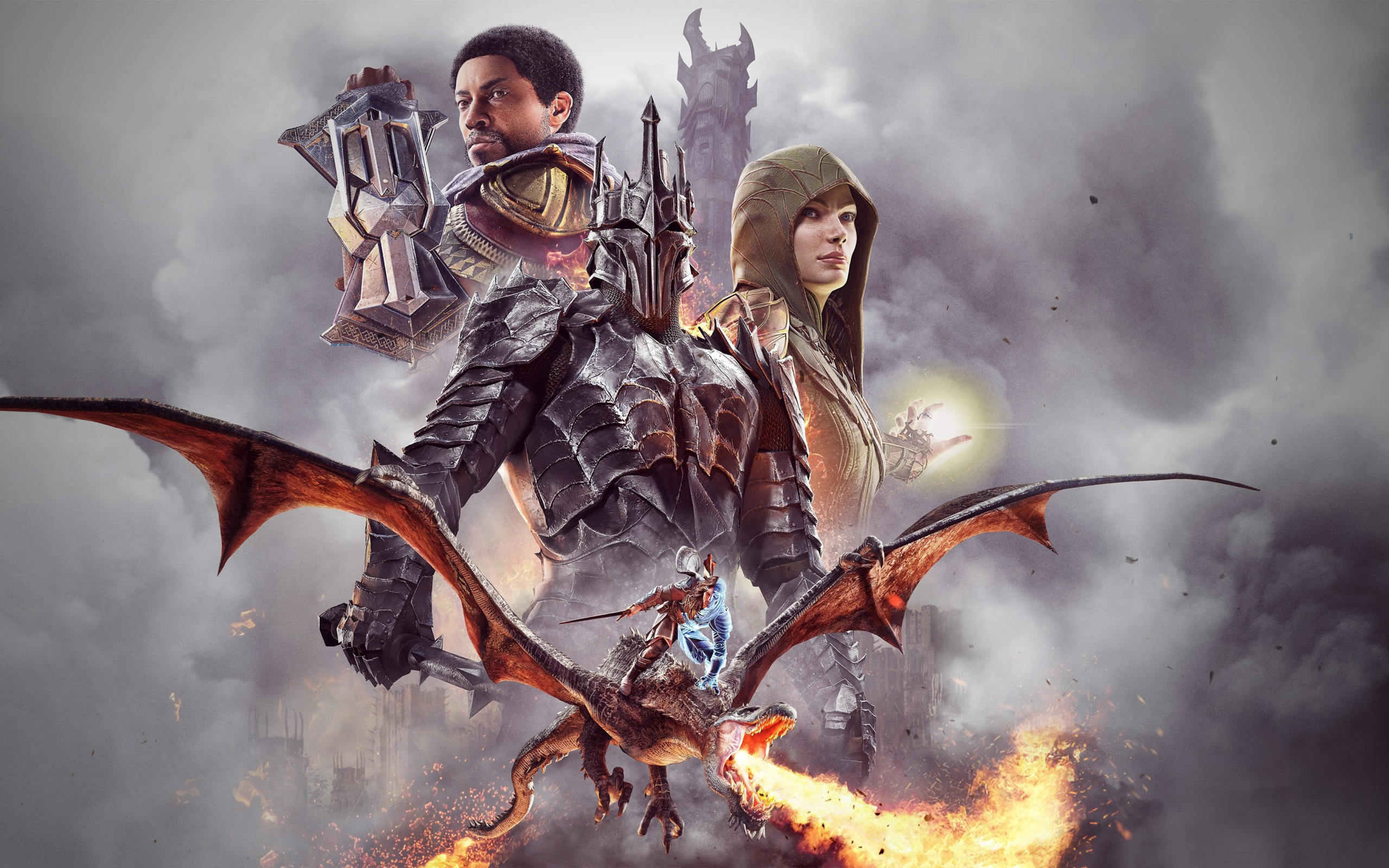 Постер компьютерной игры Средиземье. Тени войны