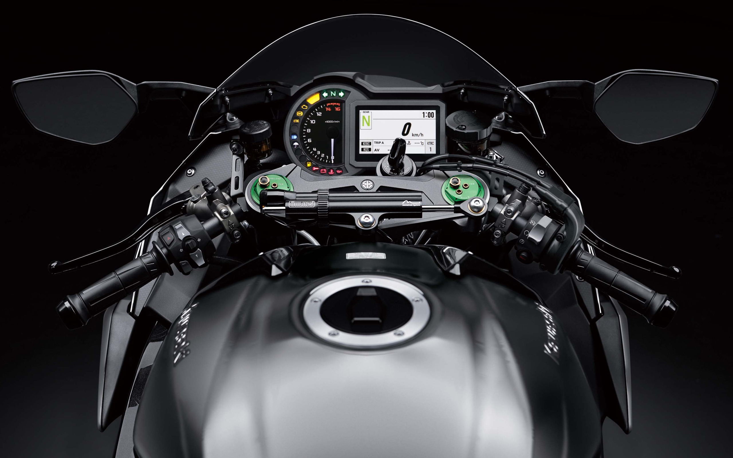 Панель приборов мотоцикла  Kawasaki Ninja H2, 2019