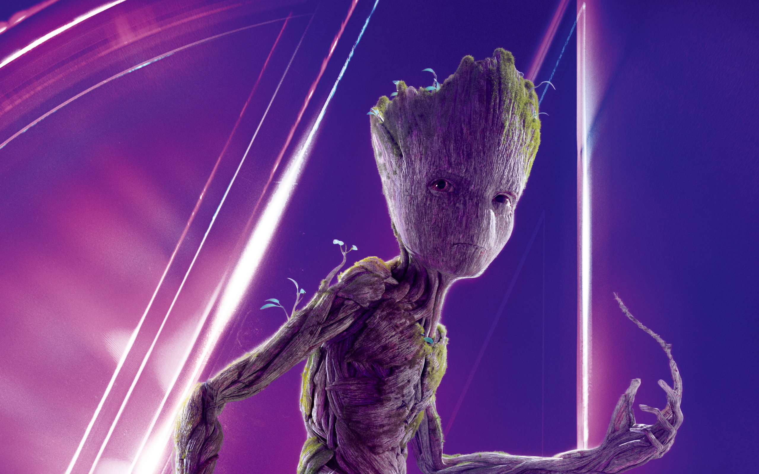 Грут персонаж нового фильма Мстители: Война бесконечности, 2018