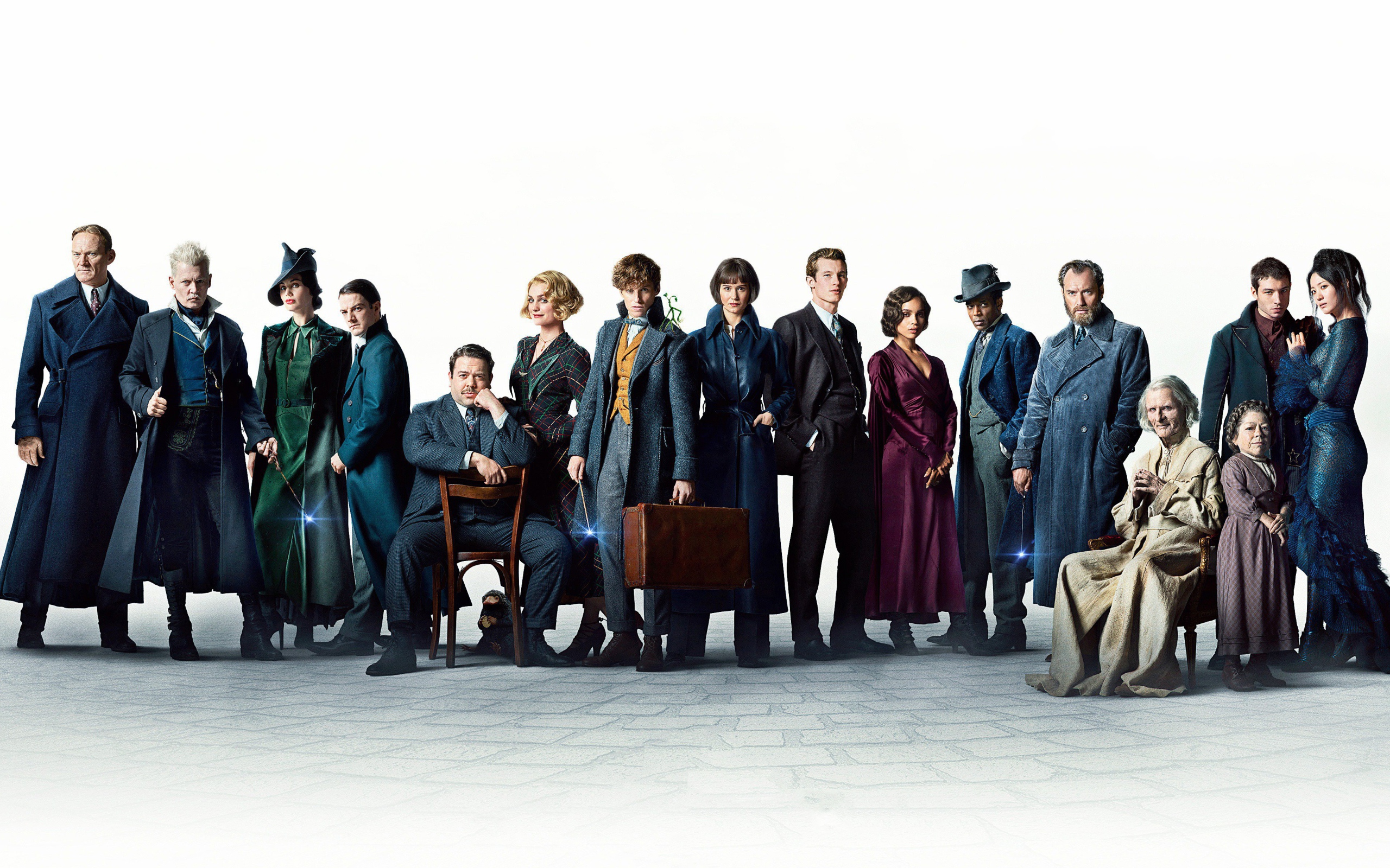 Герои фильма Фантастические твари: Преступления Грин-де-Вальда
