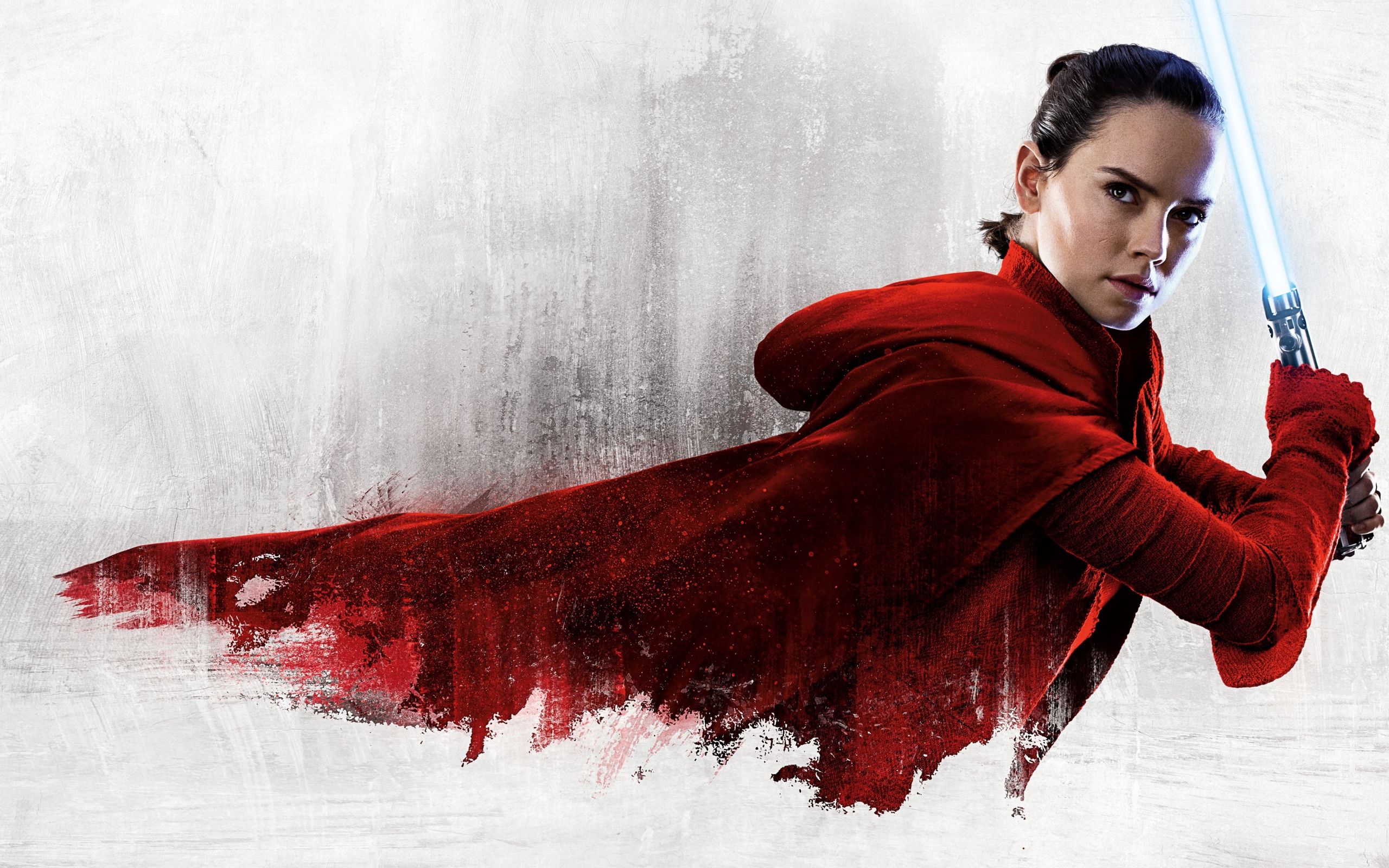 Рей с лазерным мечом,  персонаж фильма Звёздные войны. Последние джедаи