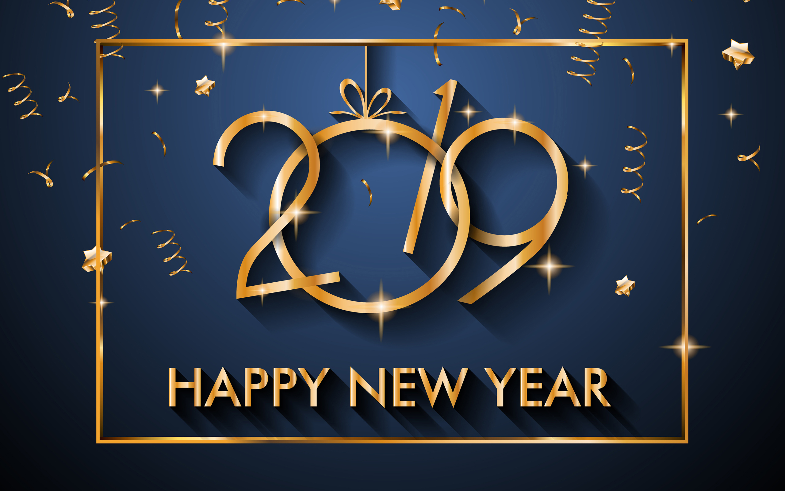 Счастливого нового года 2019 