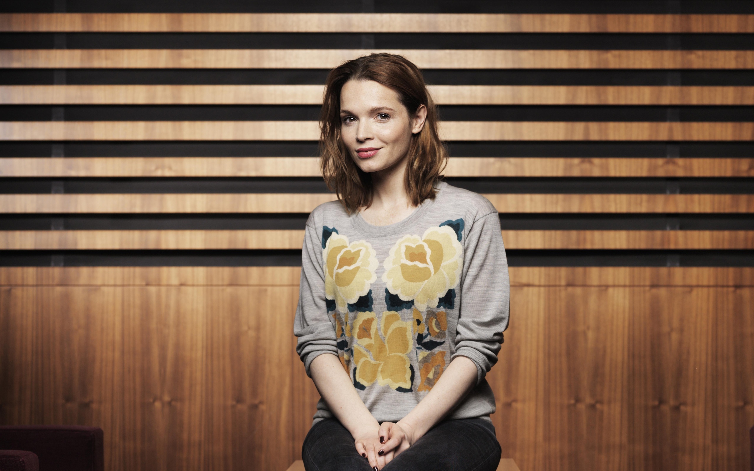 Немецкая актриса Каролина Херфурт с очаровательной улыбкой