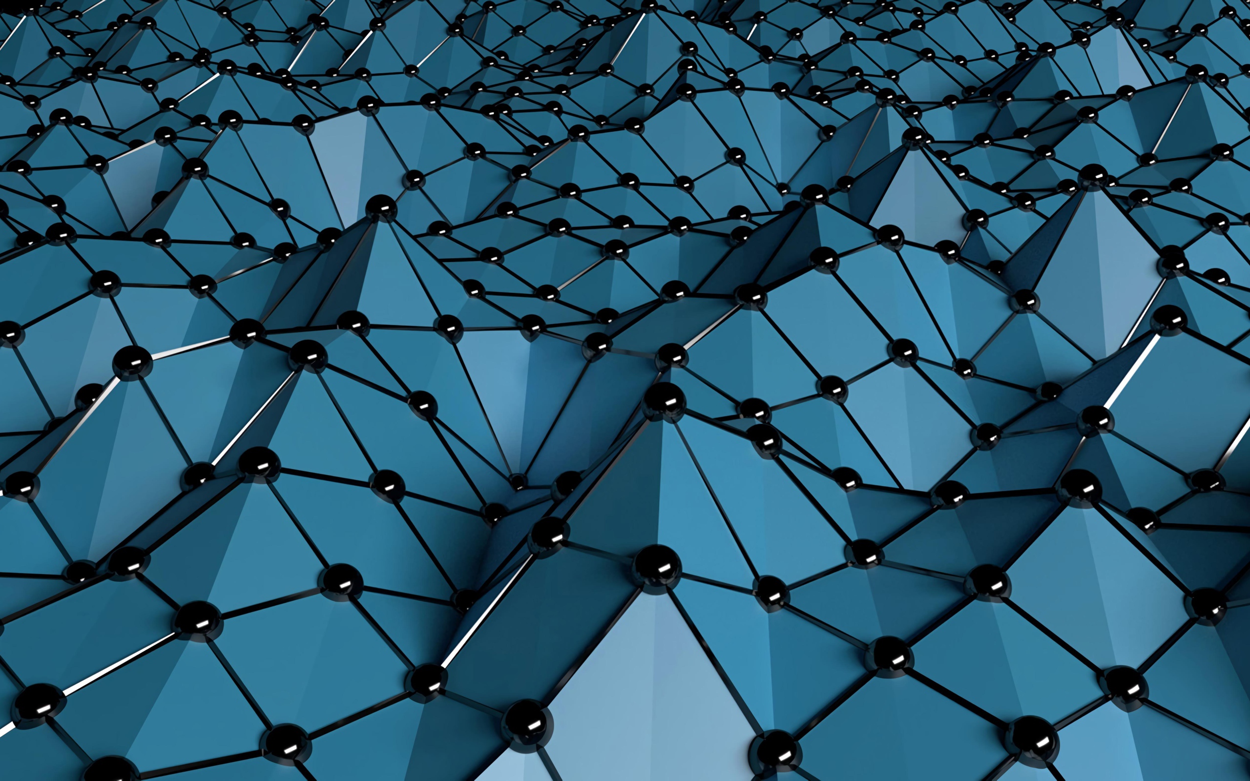 Серые геометрические фигуры с черными точками 3д графика