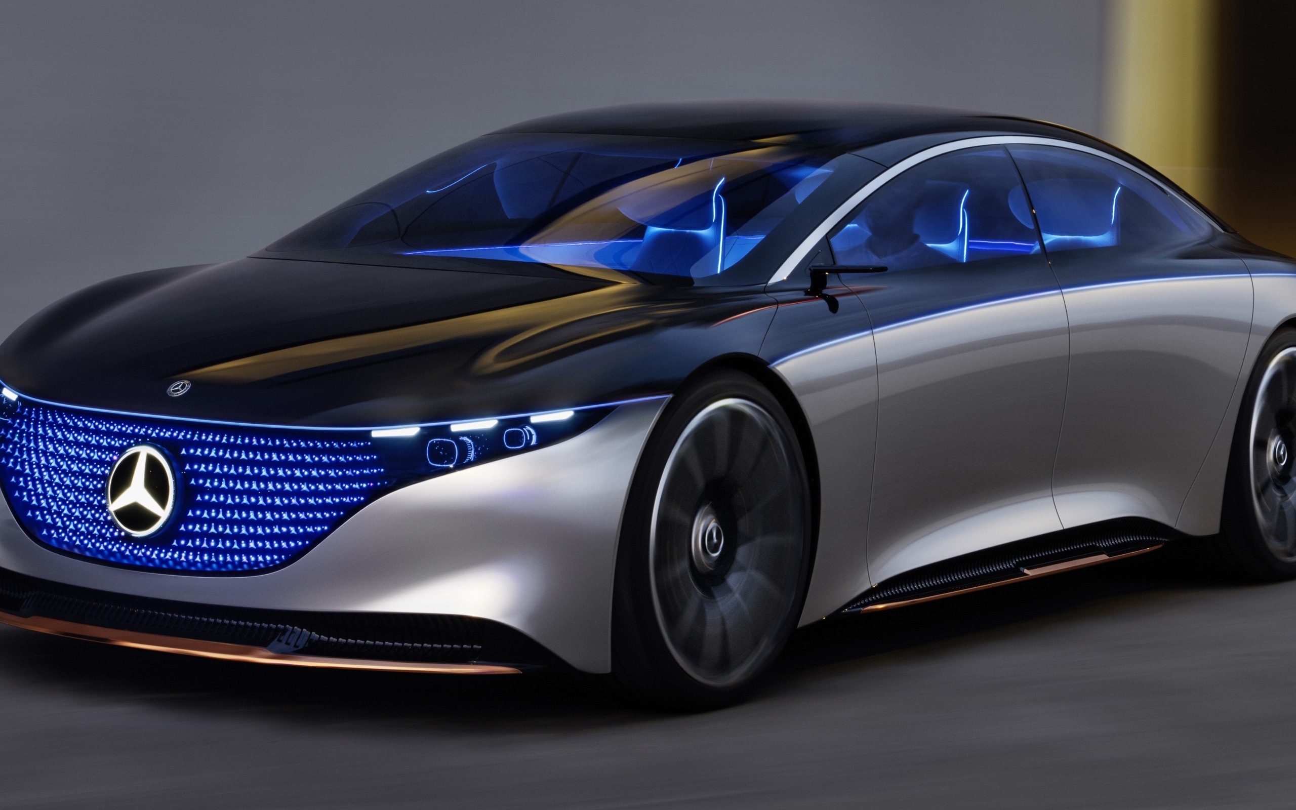 Автомобиль Mercedes-Benz Vision EQS 2019  года