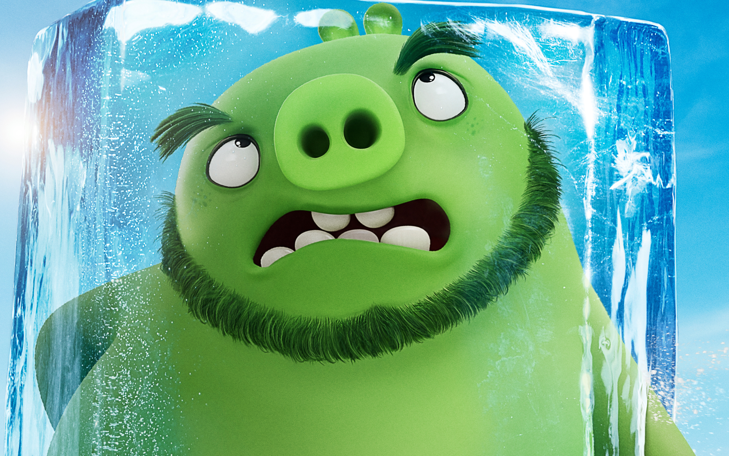 Персонаж Леонард мультфильм Angry Birds в кино 2, 2019 года