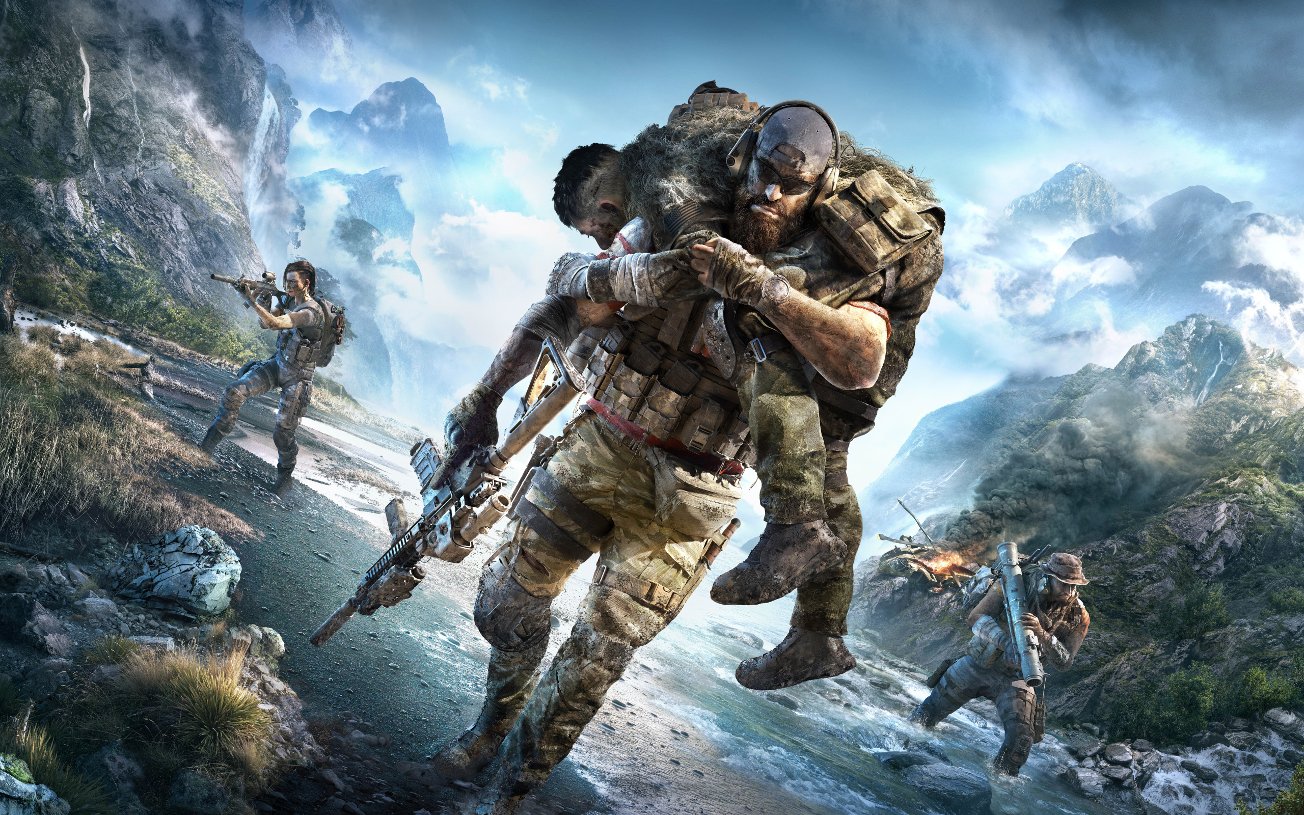 Frame computer game Tom Clancy's Ghost Recon Breakpoint, 2019