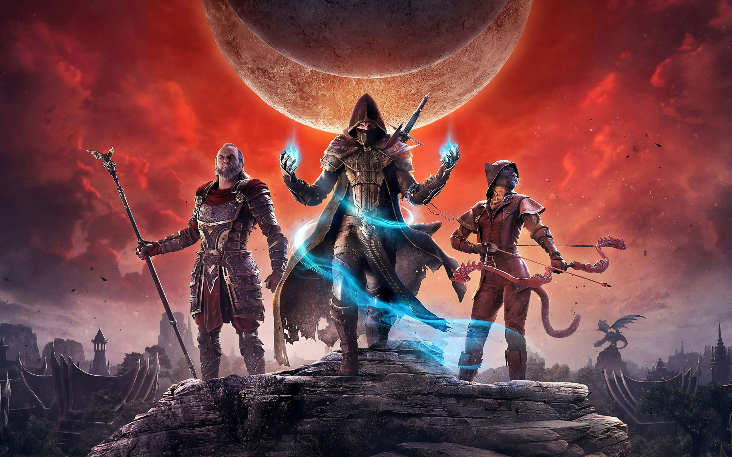 Постер видеоигры The Elder Scrolls Online - Elsweyr, 2019