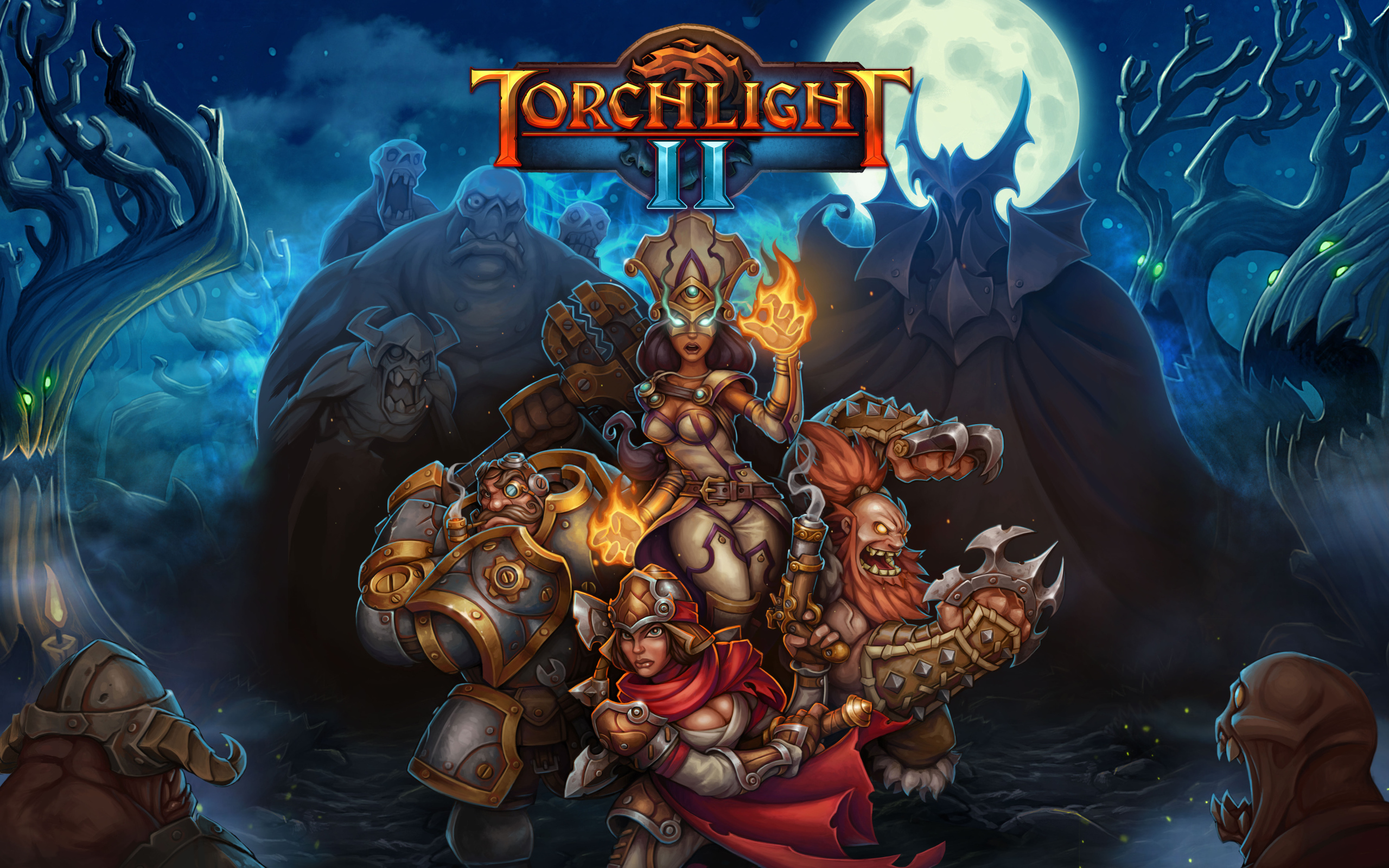 Постер компьютерной игры Torchlight II