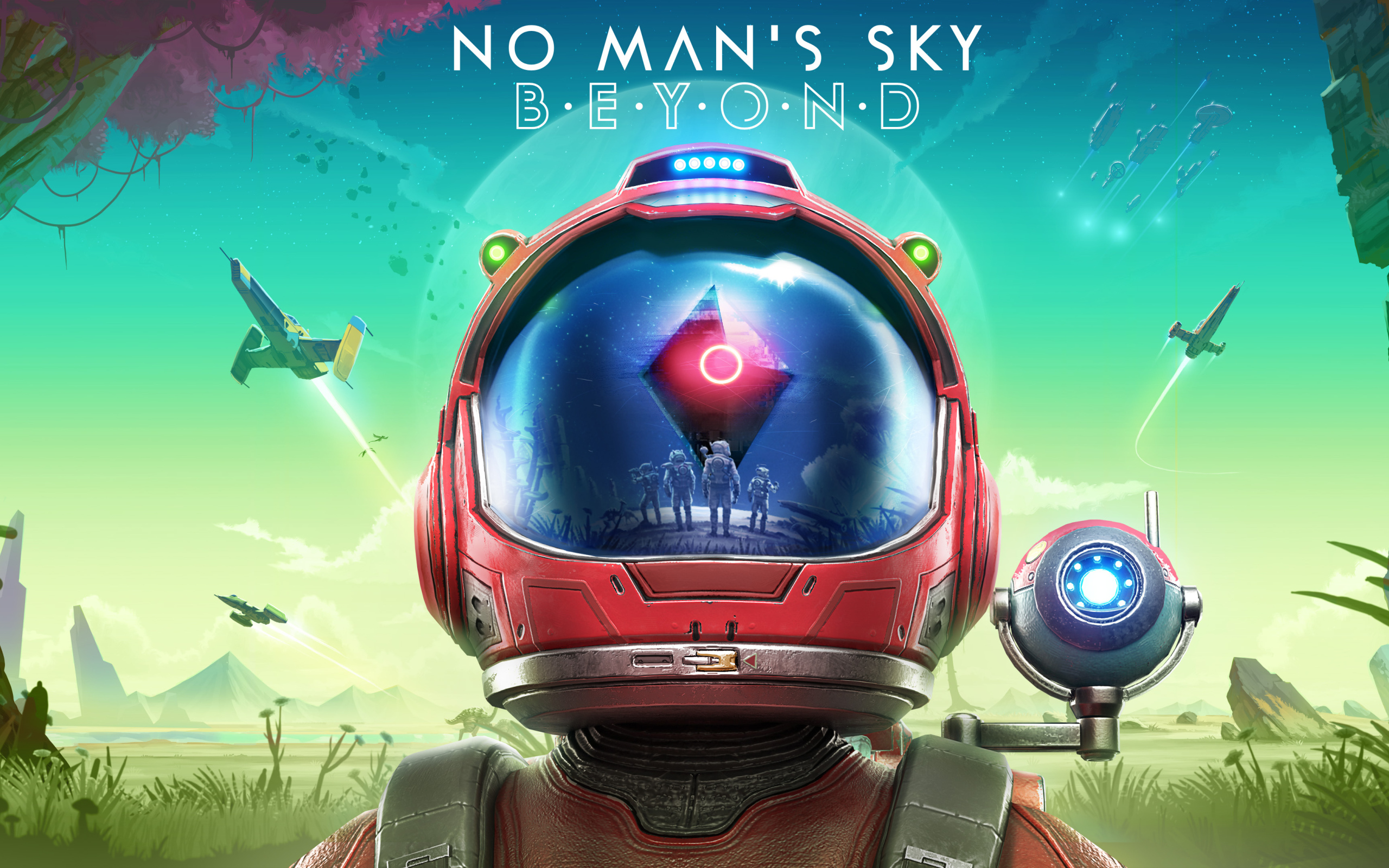 Постер видеоигры No Man's Sky Beyond, 2019
