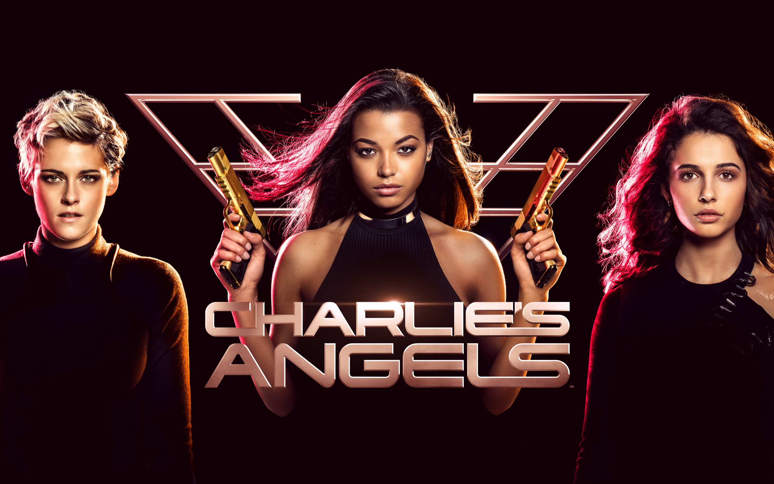 Poster of the new movie Charlie's Angels, 2019