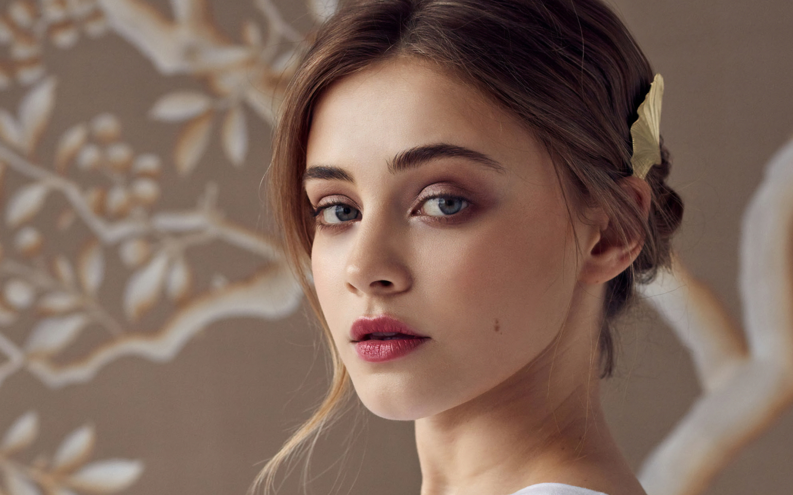 Нежная голубоглазая девушка, актриса Джозефин Лэнгфорд