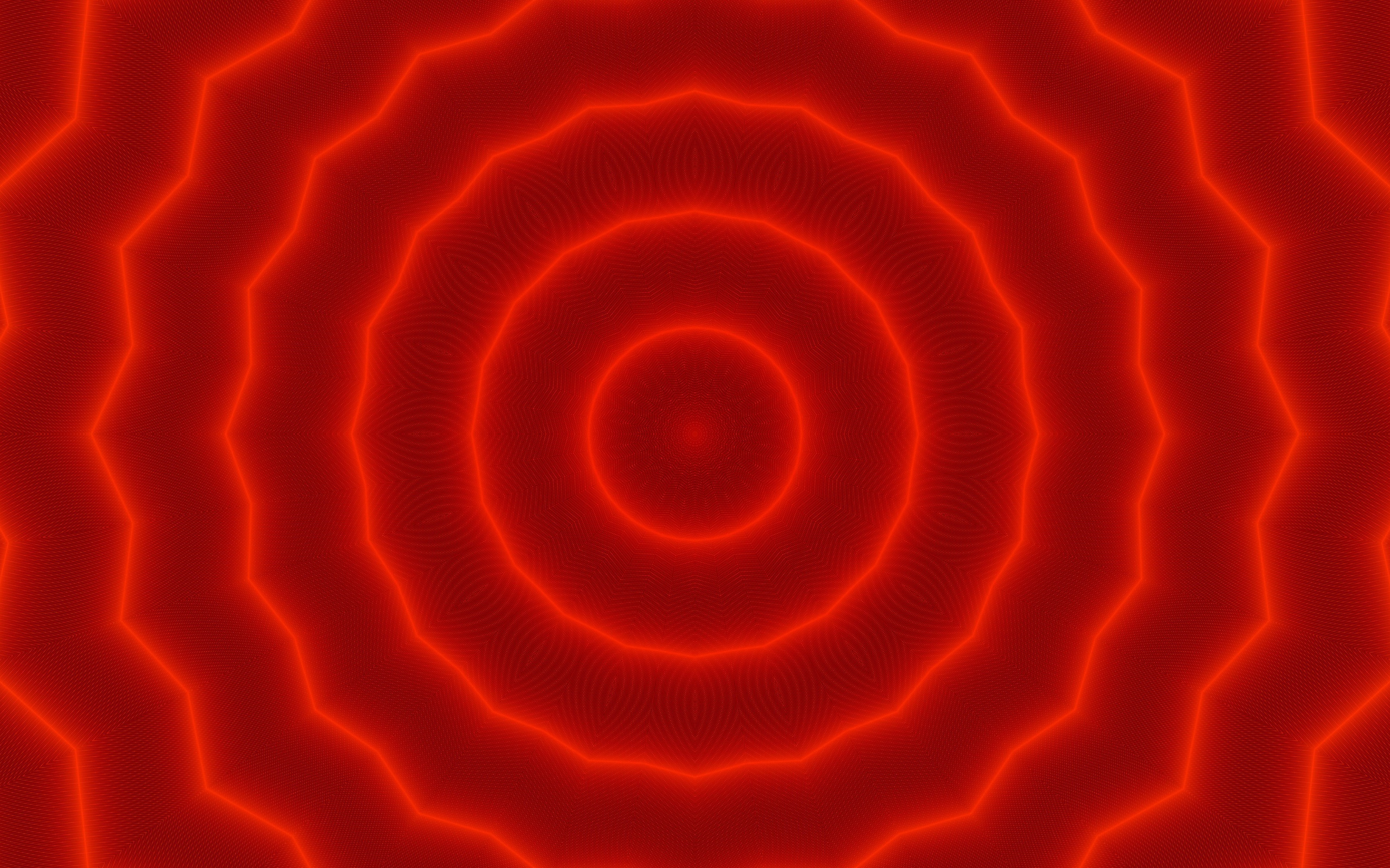 Абстрактная красная спираль 