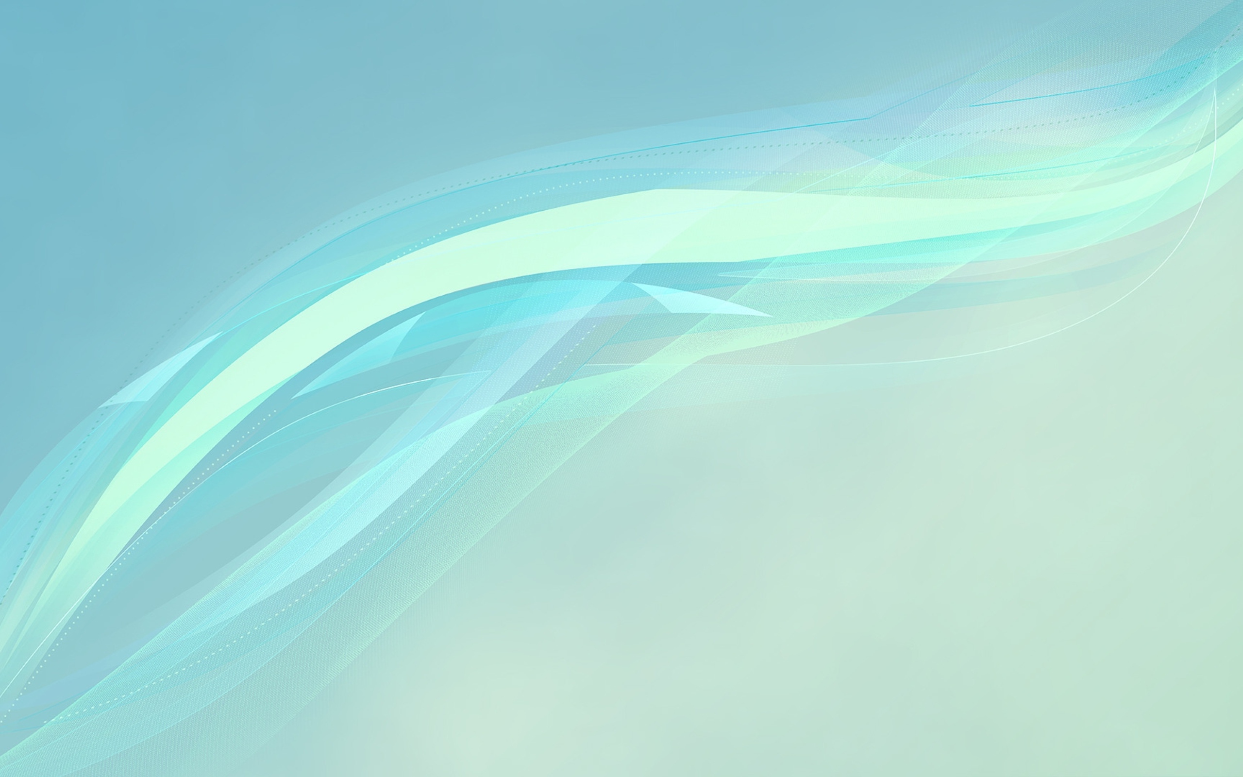 Abstract wave of delicate blue color.