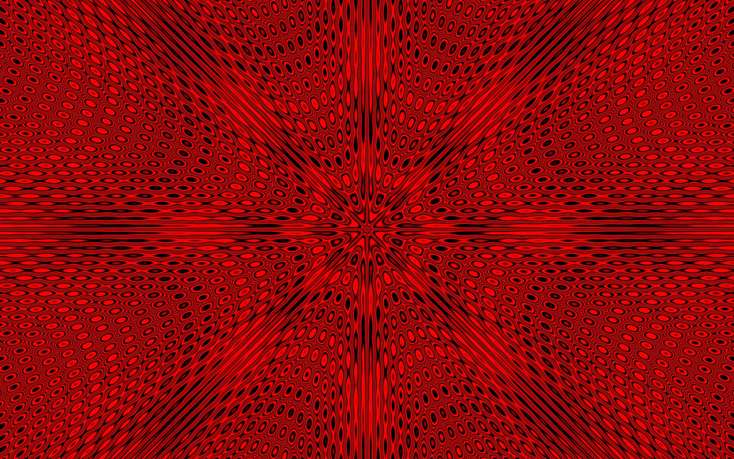 Красный абстрактный рисунок иллюзии 