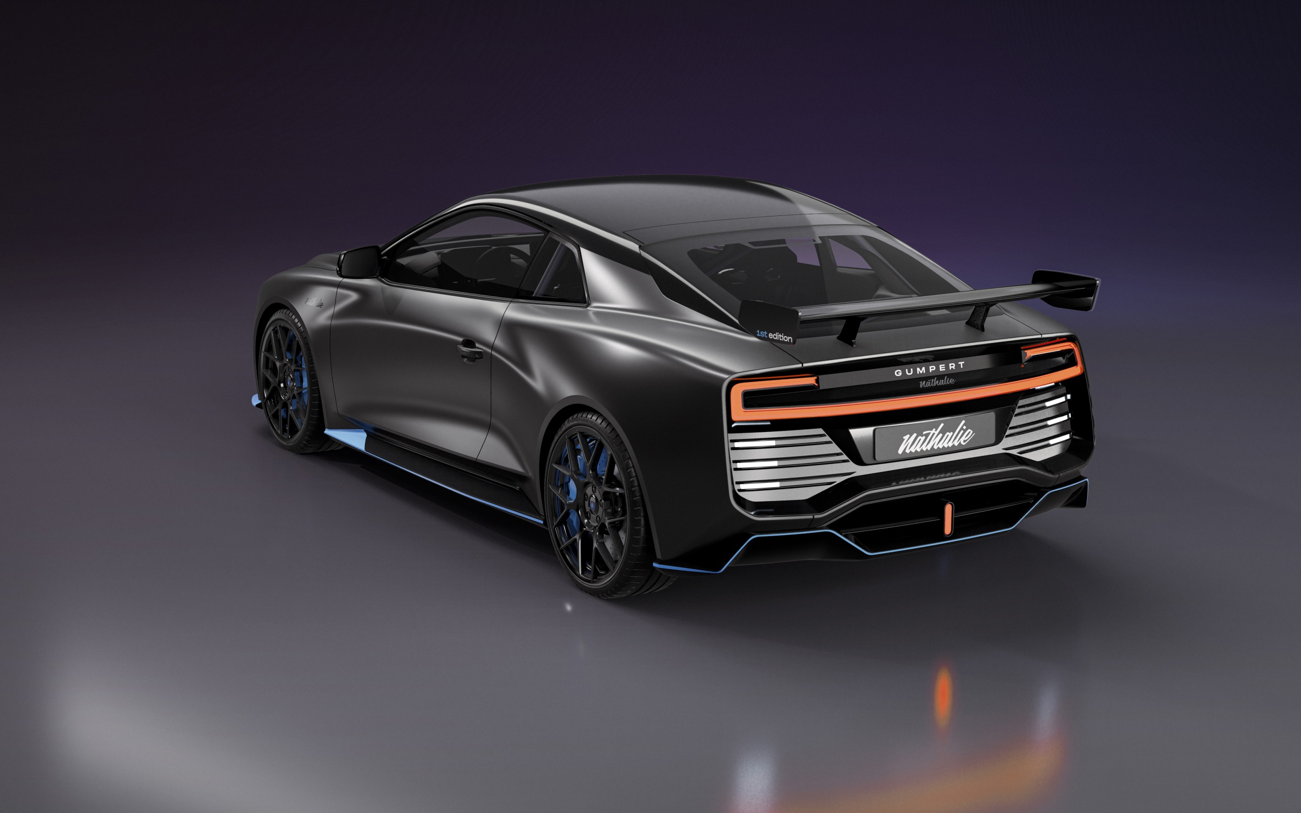 Автомобиль Gumpert RG Nathalie First Edition 2020 года вид сзади
