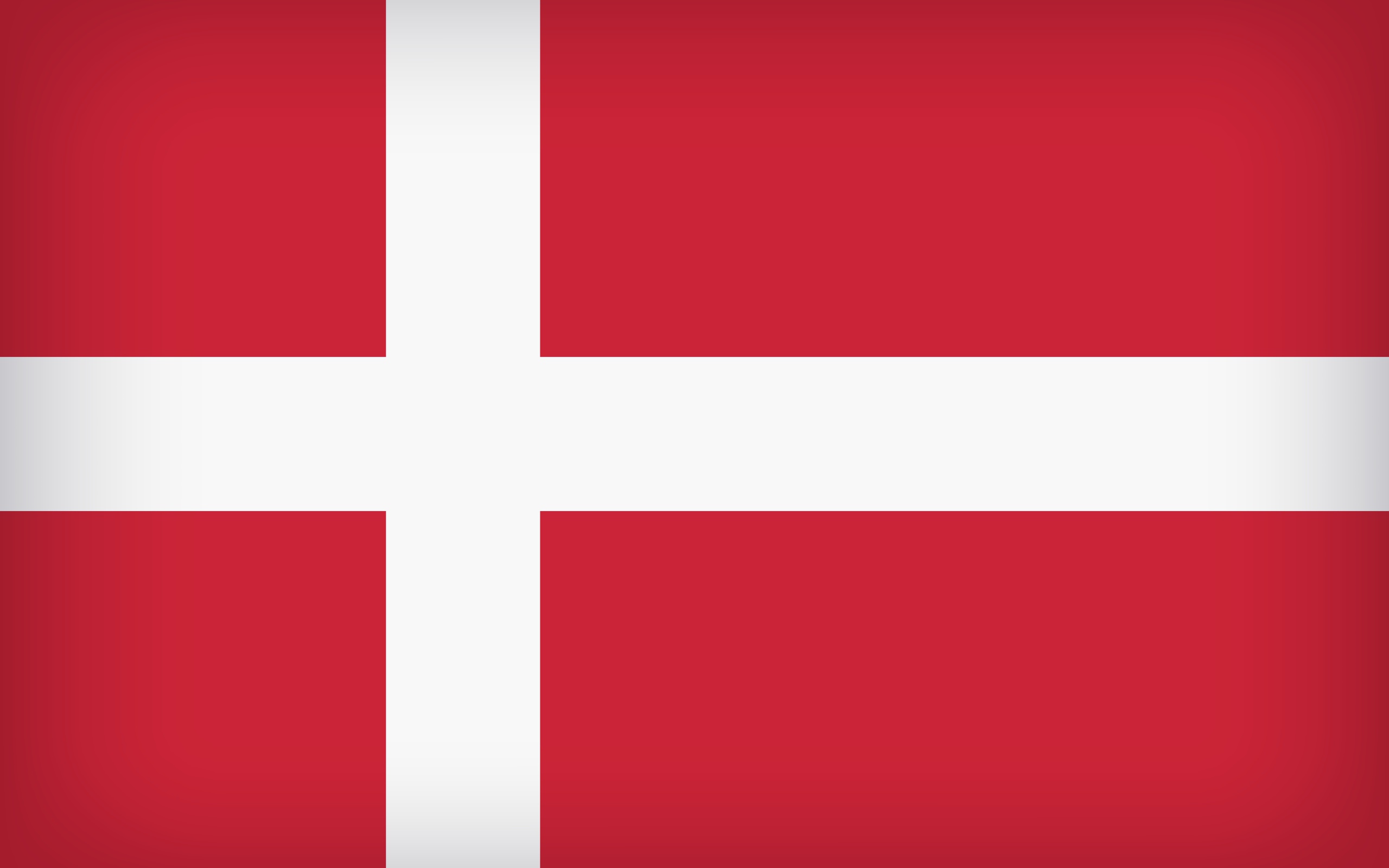 Красно -  белый флаг Дании 