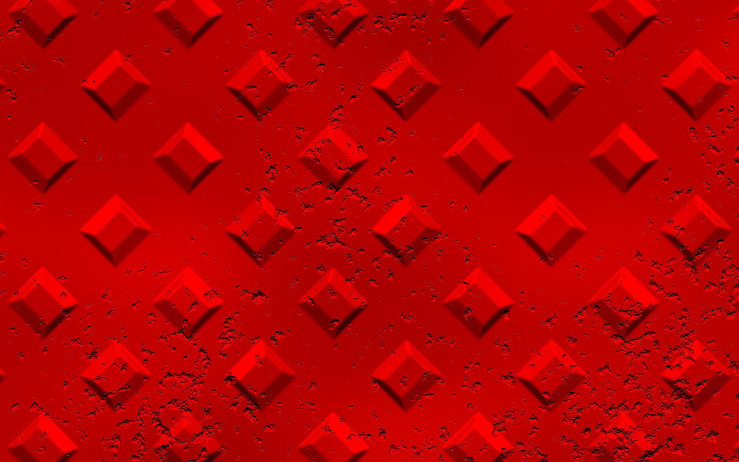 Красный фон с фигурами 