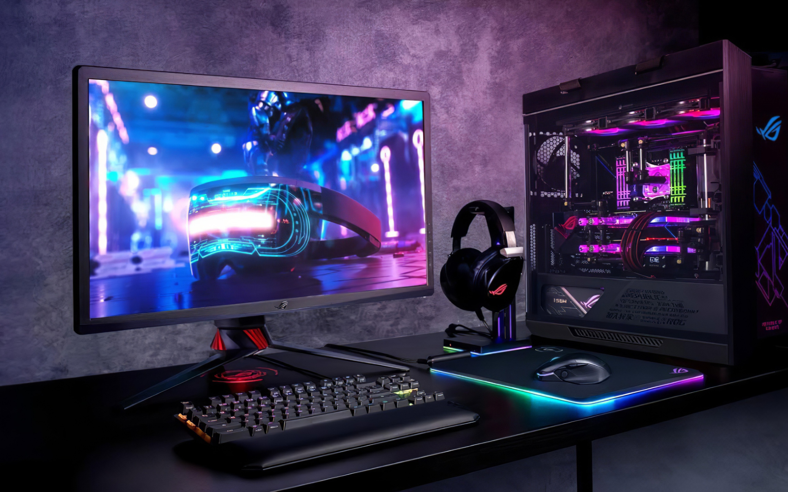 Большой игровой монитор Asus ROG Swift, 2020 года
