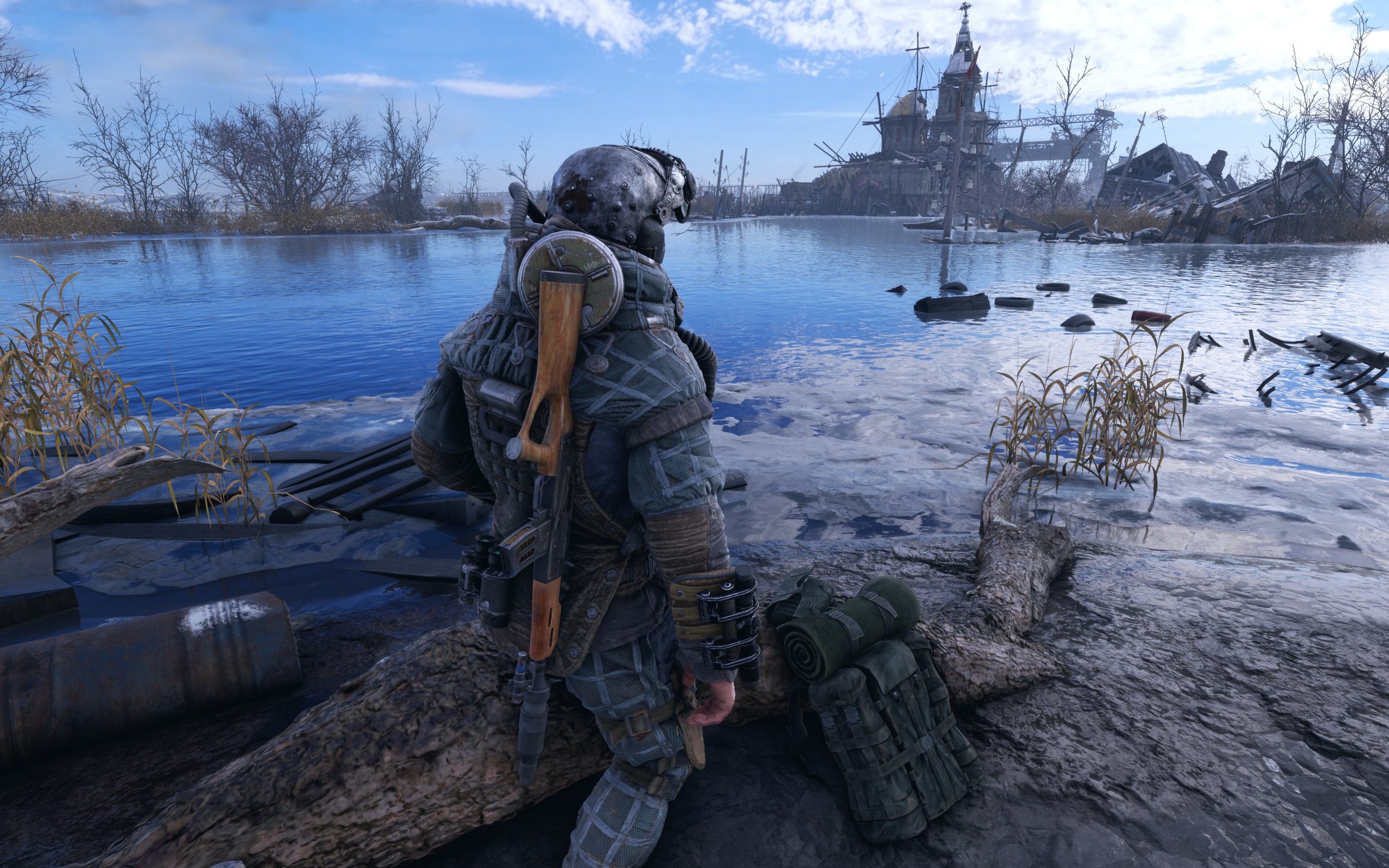 Кадр компьютерной игры  Metro Exodus, 2019