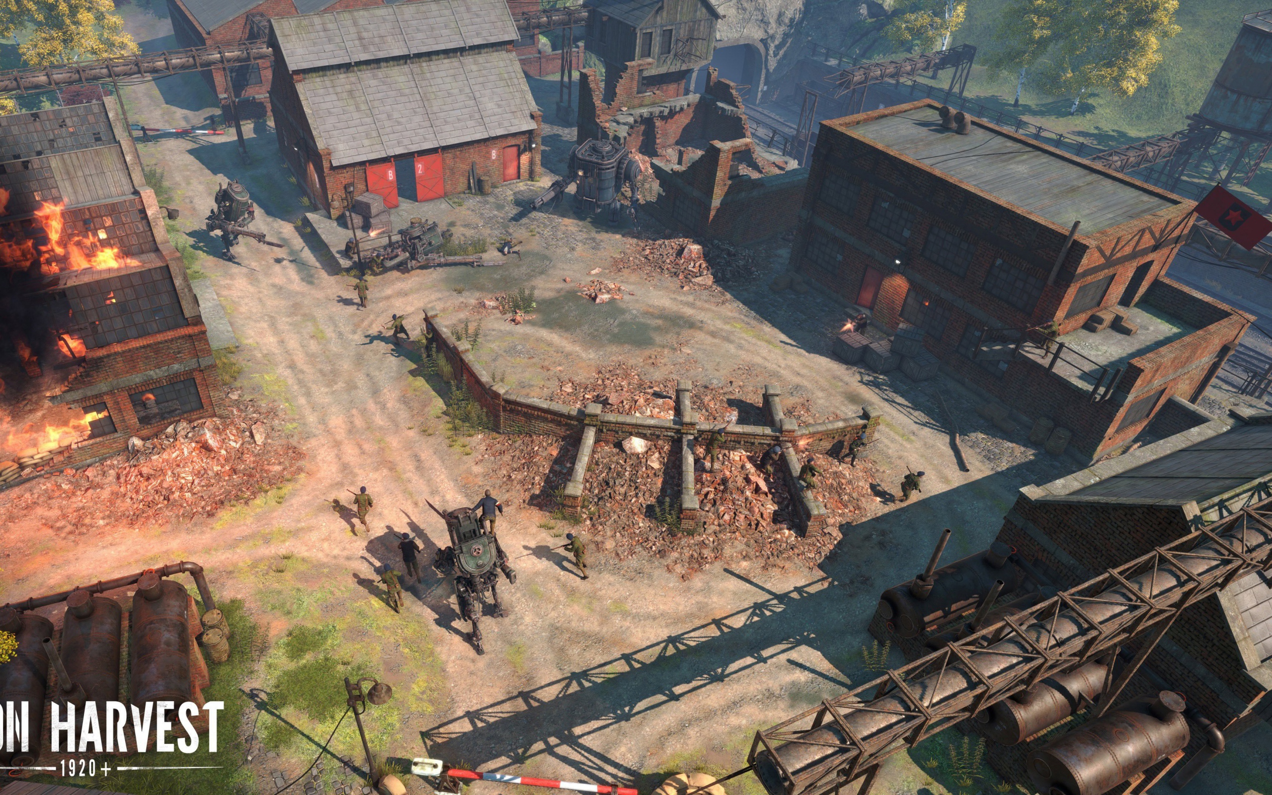 Скриншот компьютерной игры Iron Harvest