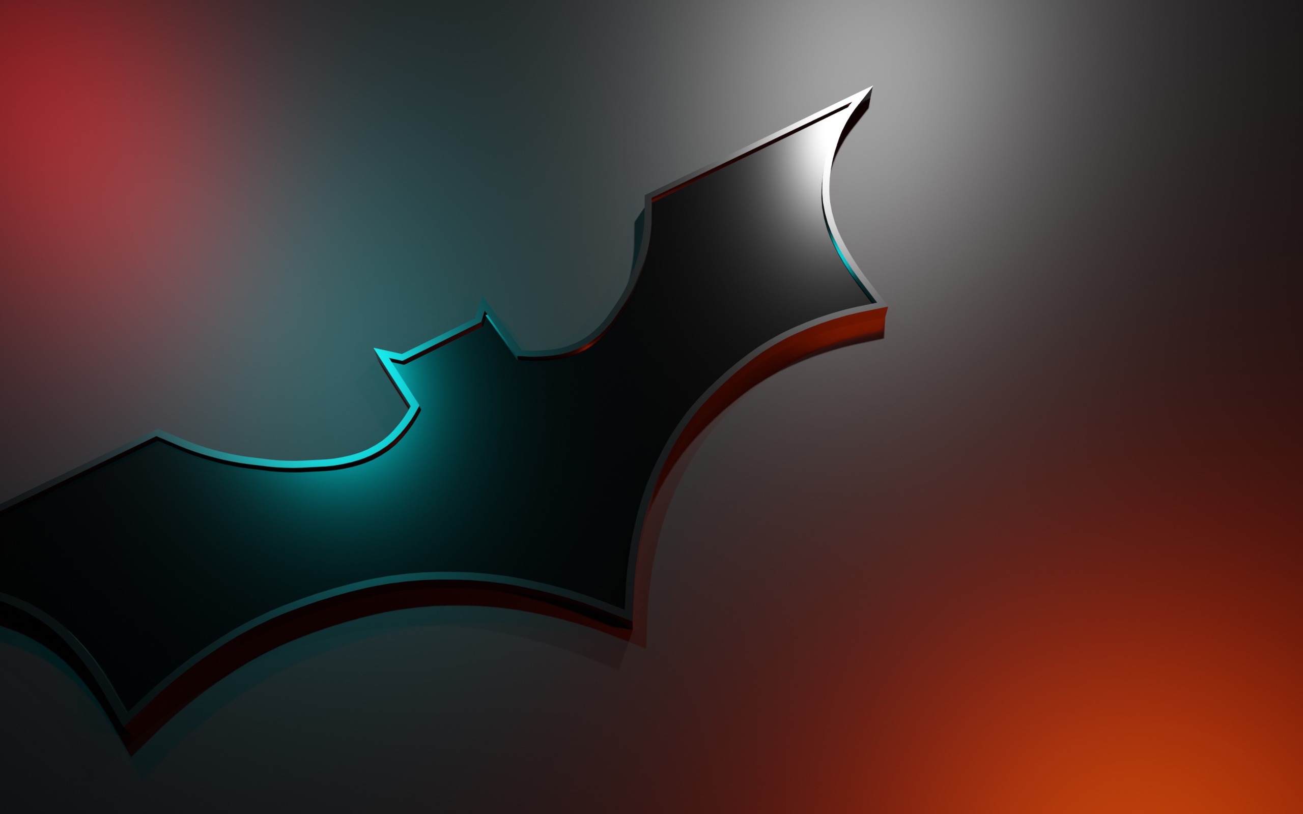 Черный логотип Бэтмена на коричневом фоне