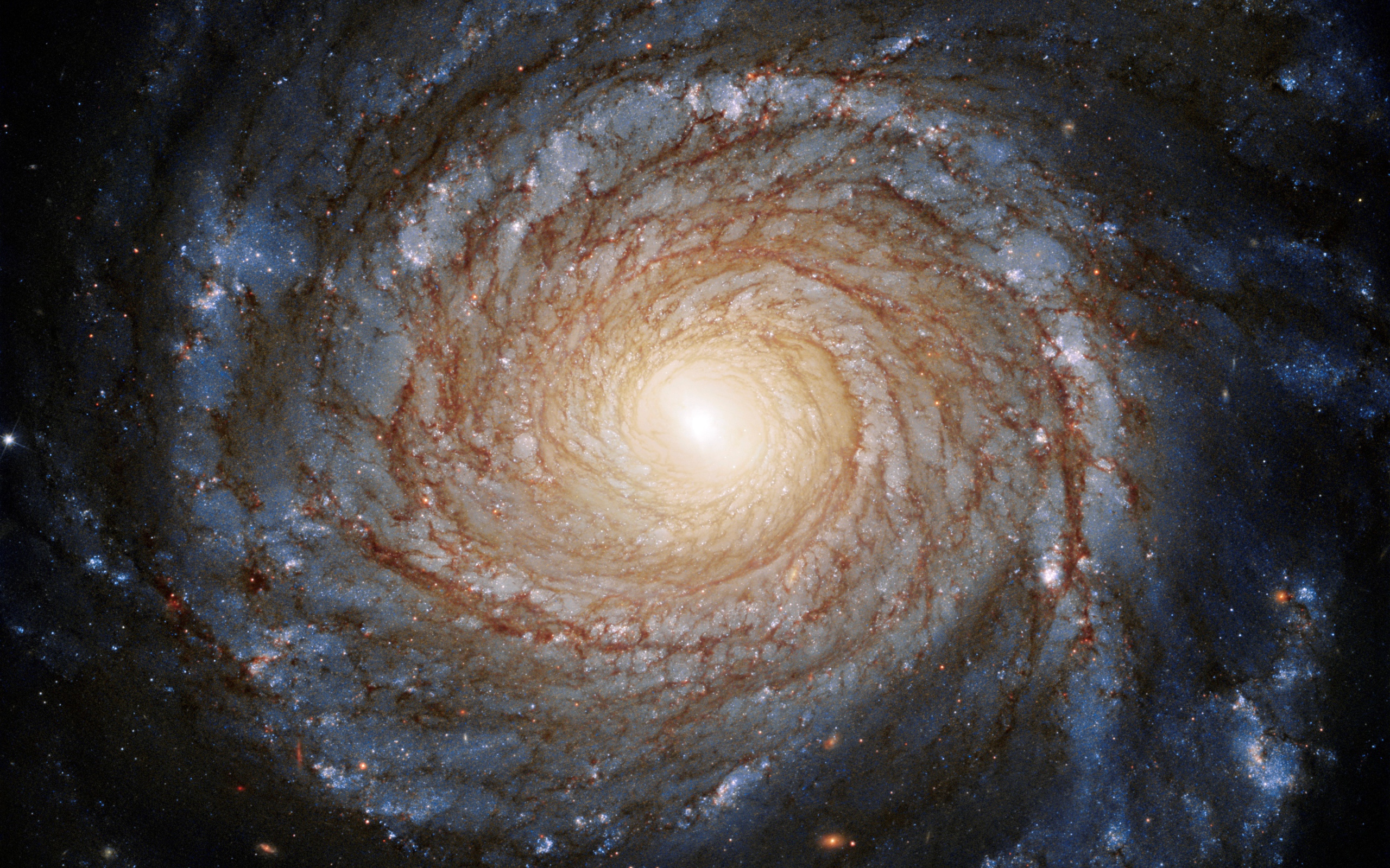 Космическая спираль в космосе 