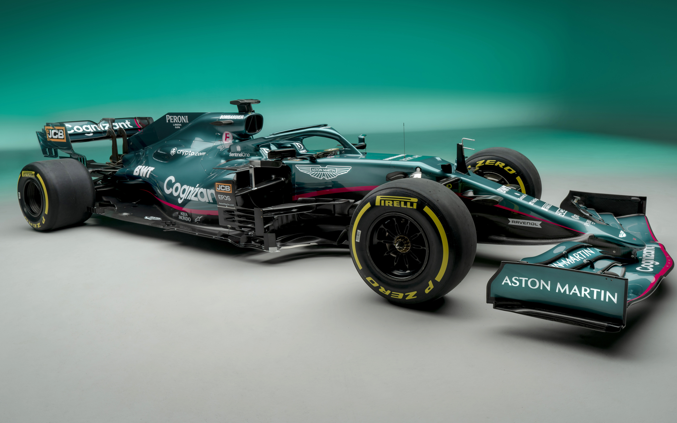 Гоночный автомобиль Aston Martin AMR21 2021 года серии  F1