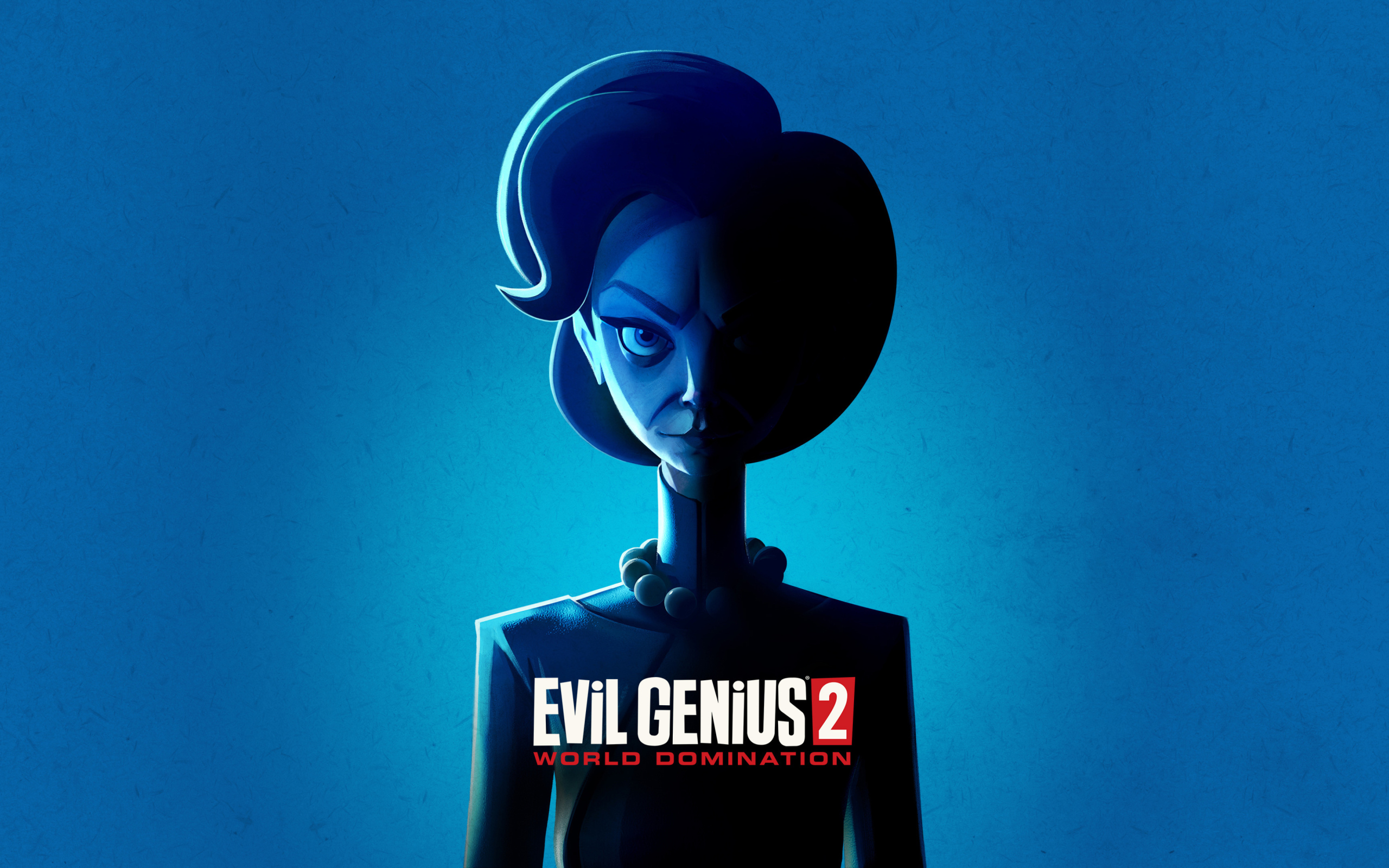Emma character of the computer game Evil Genius 2, 2021 Desktop wallpapers  2560x1600