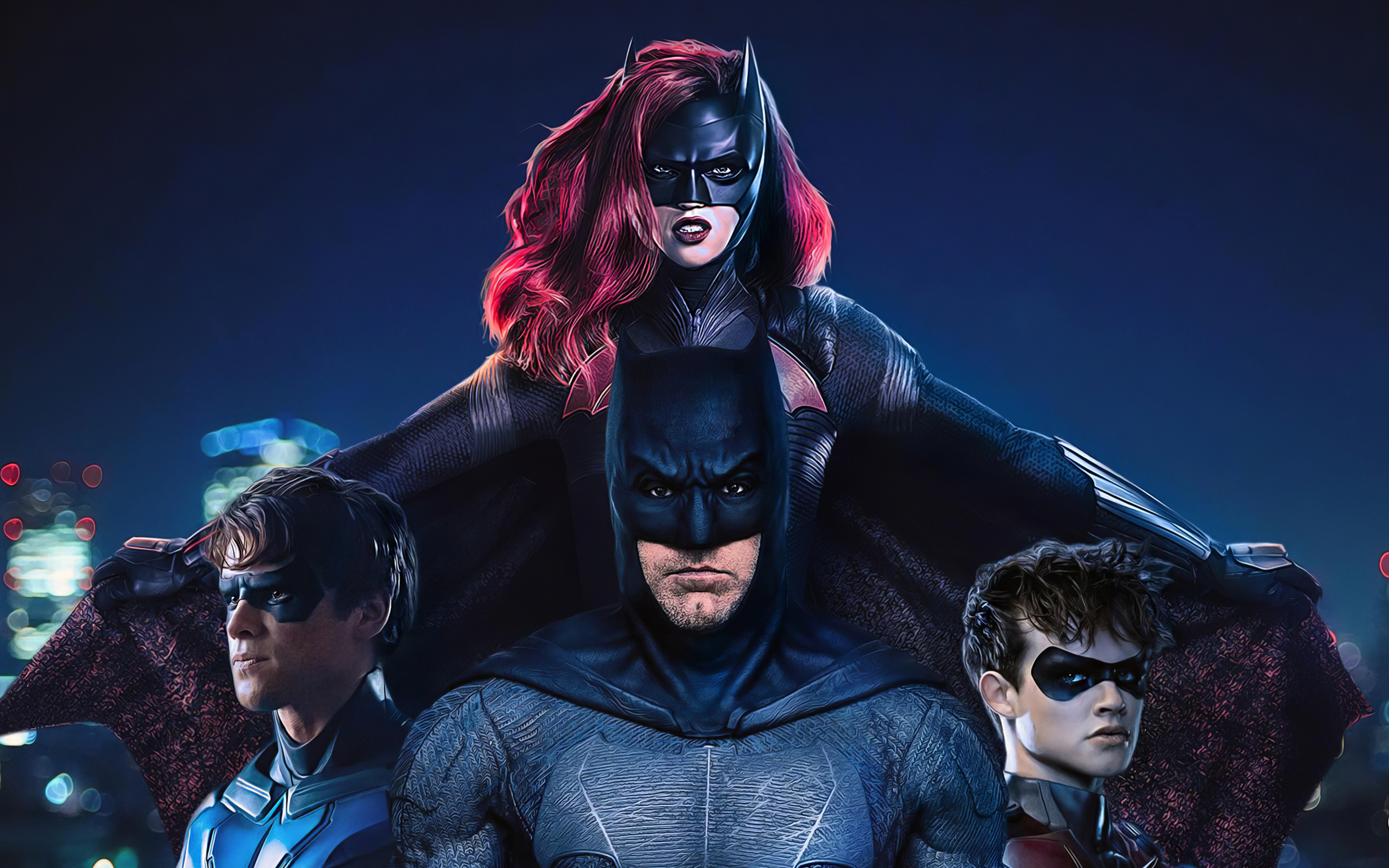 Постер компьютерной игры Gotham Knights, 2021