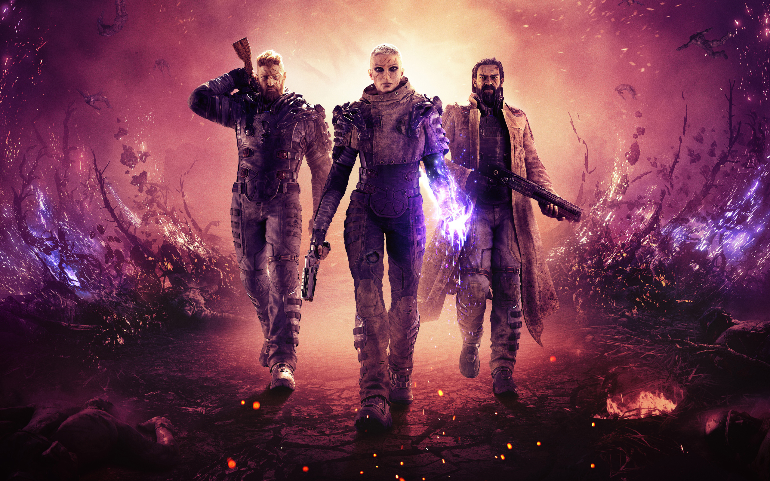 Супергерои новой игры  Outriders для PlayStation