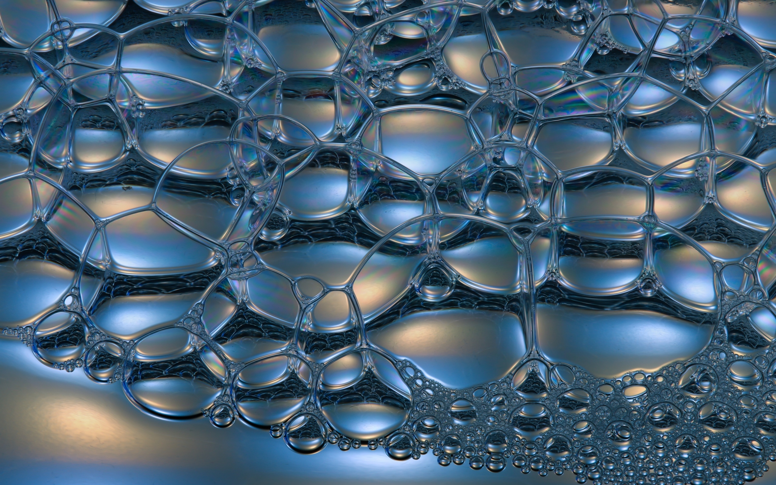 Пузыри воздуха на сером фоне, 3д графика