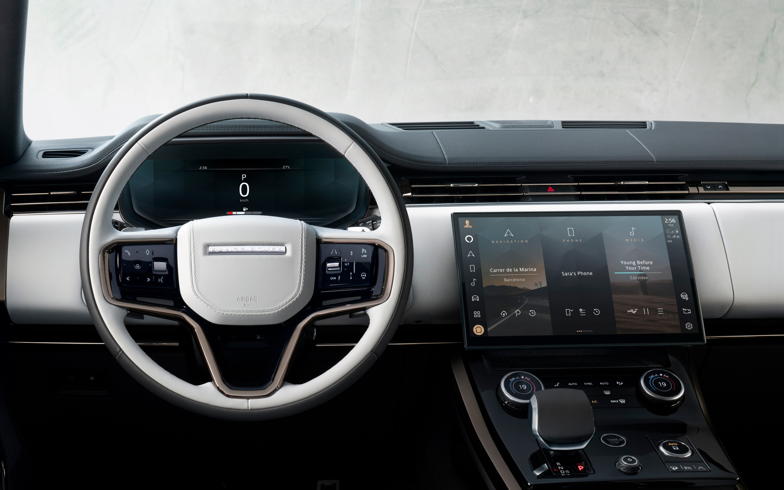 Салон автомобиля Range Rover Sport PHEV