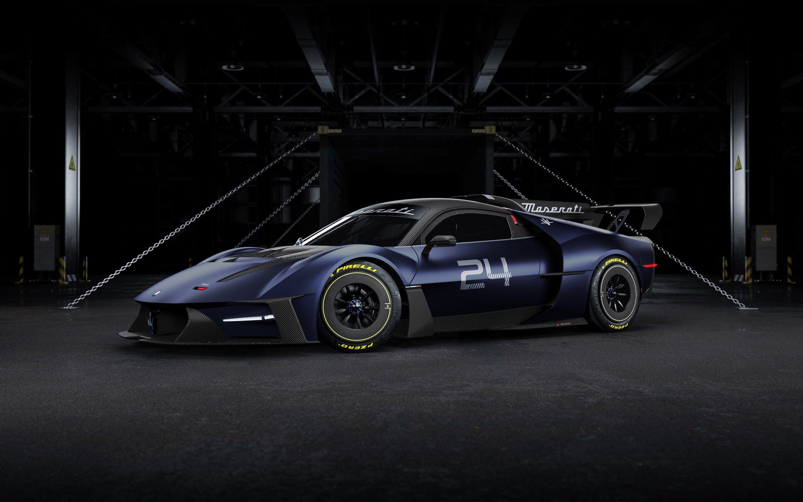 Быстрый спортивный автомобиль Maserati MCXtrema 2024 года