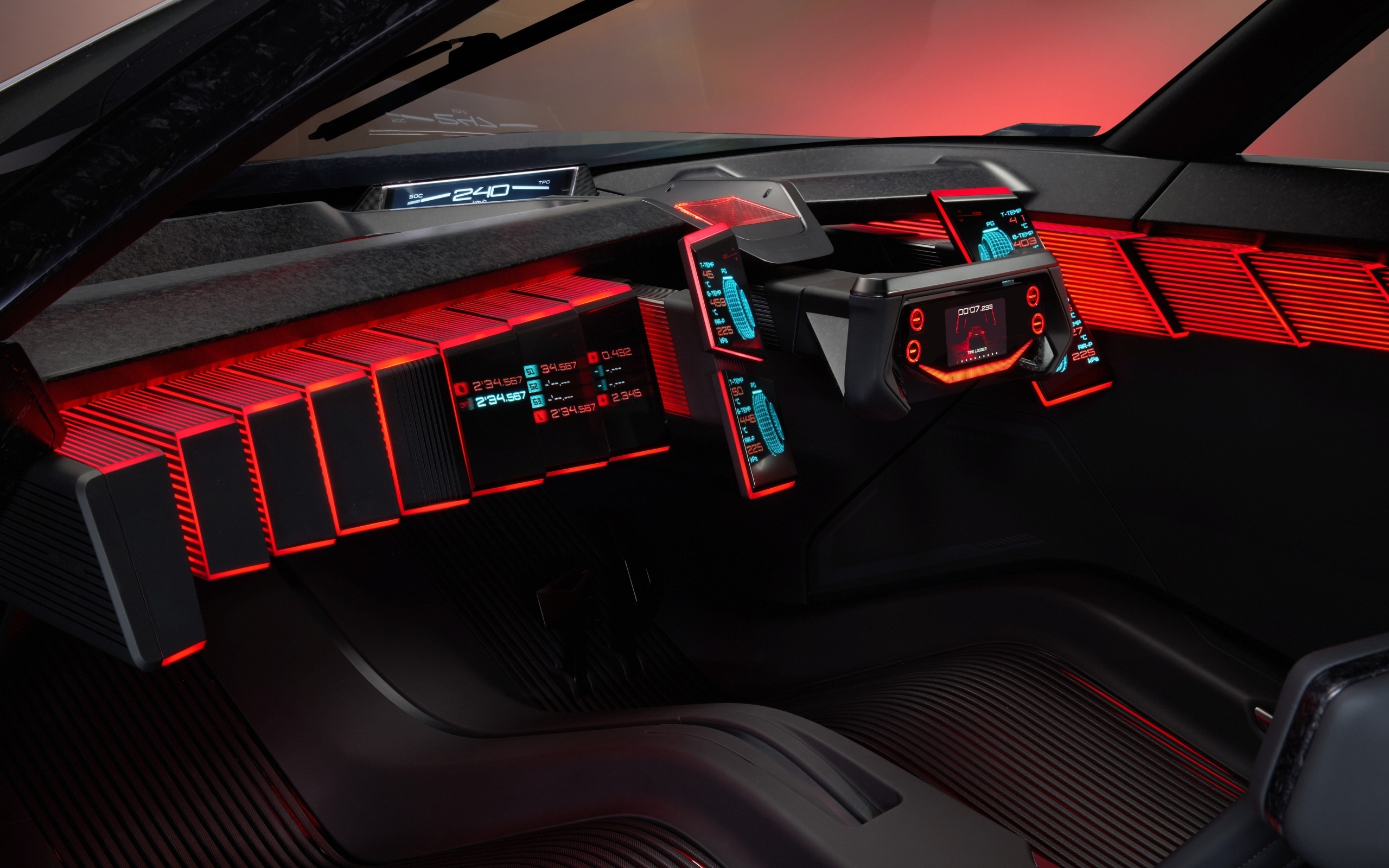 Салон автомобиля Nissan Hyper Force