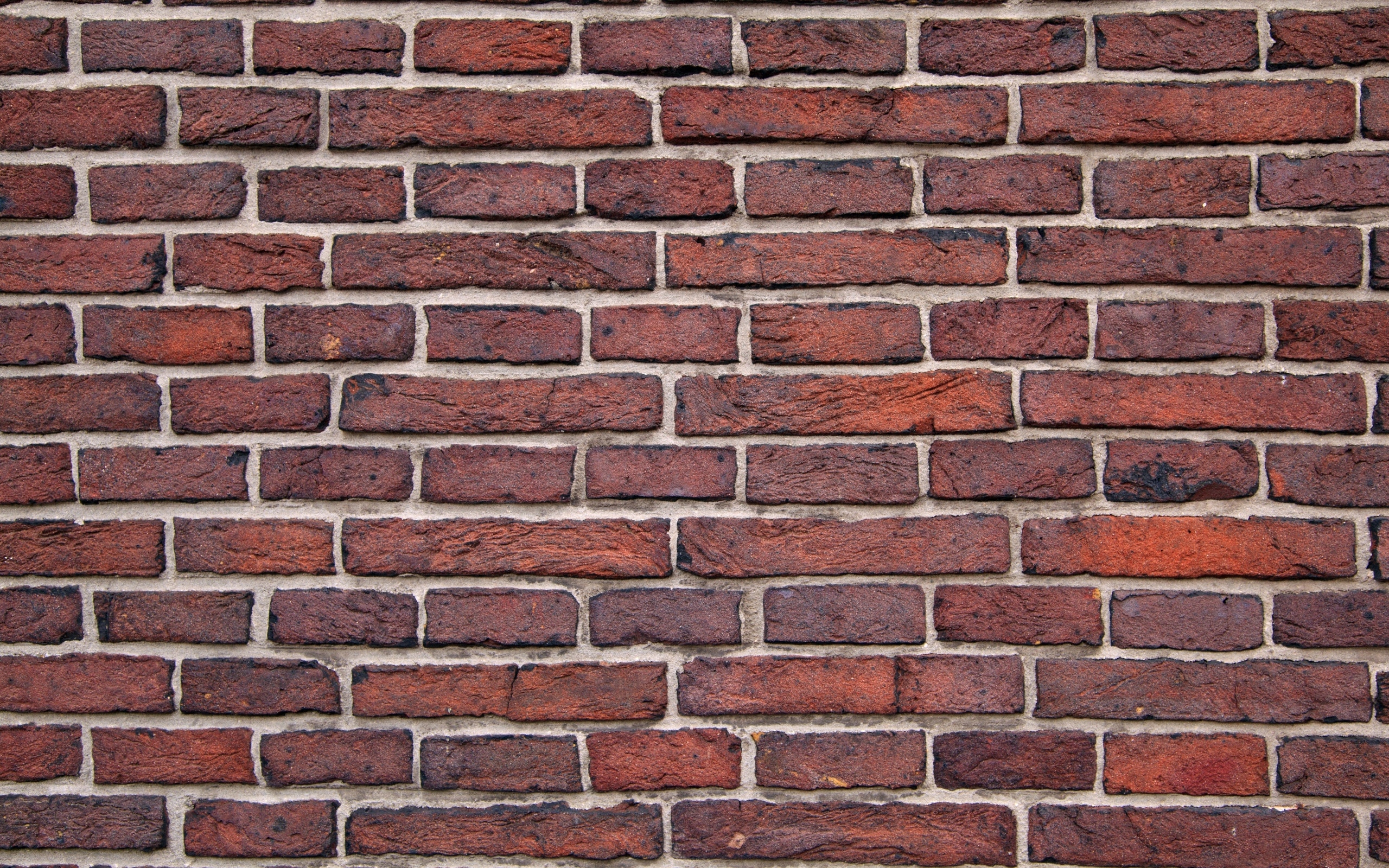 Стена из красного кирпича для фона