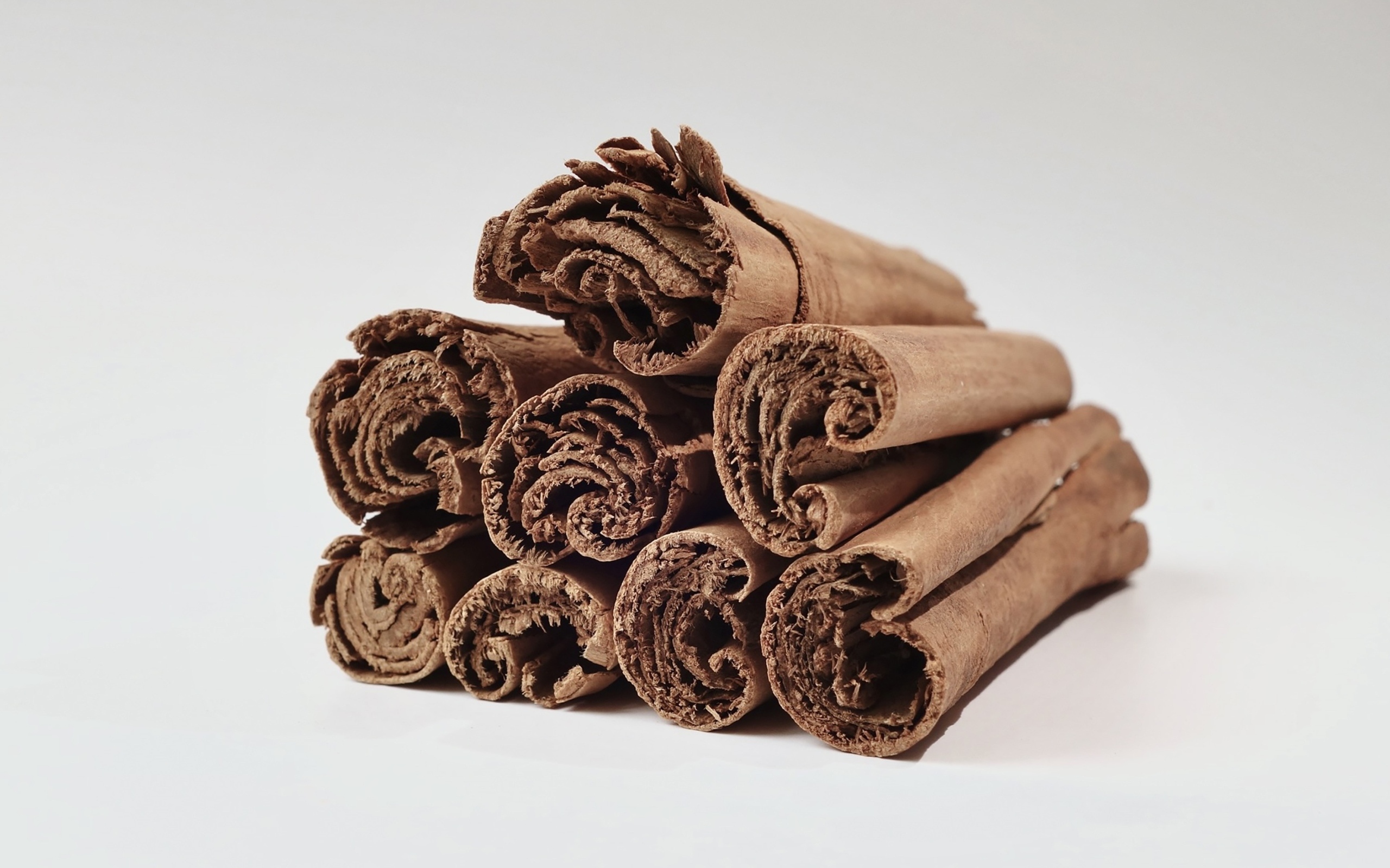 Корица на сером фоне