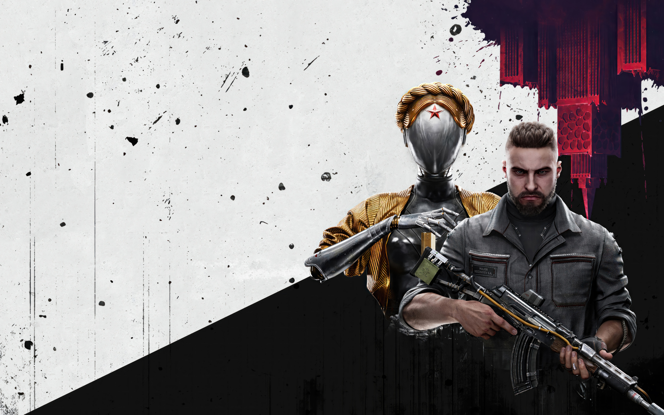 Постер новой компьютерной игры Atomic Heart