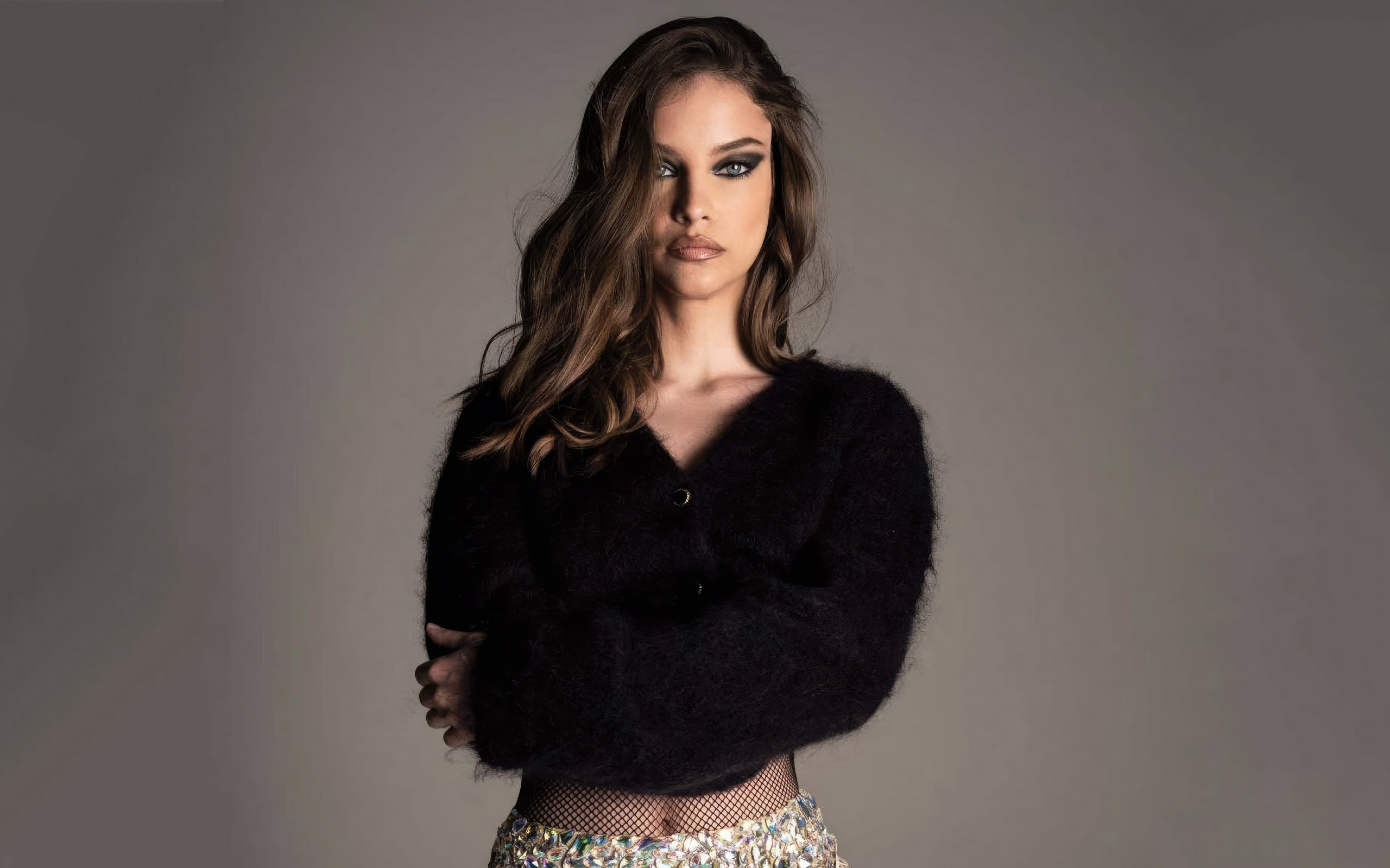 Красивый макияж у модели Барбары Палвин