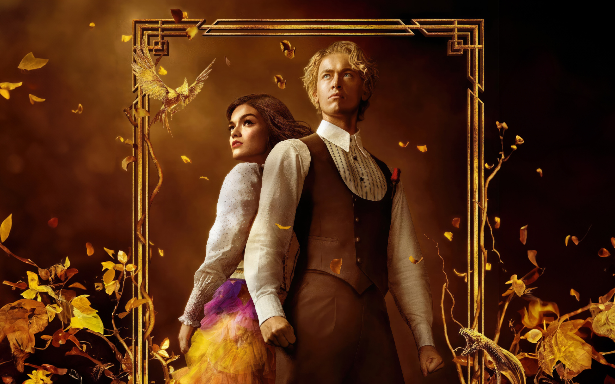 Главные персонажи нового фильма Голодные игры: Баллада о змеях и певчих птицах