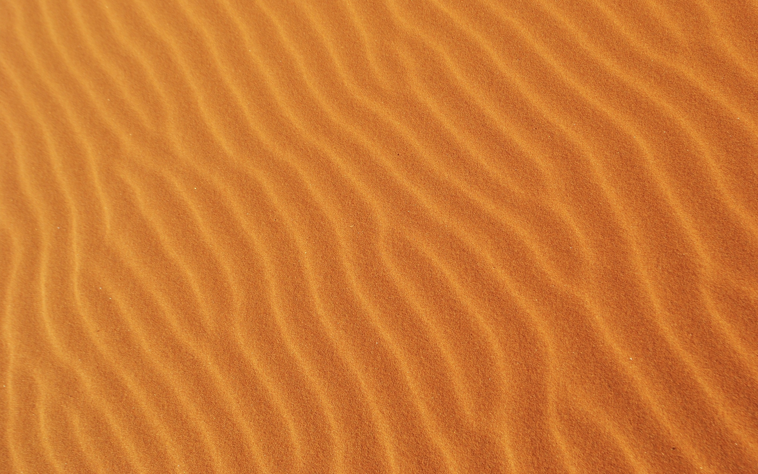 Волнистый горячий песок пустыни крупным планом