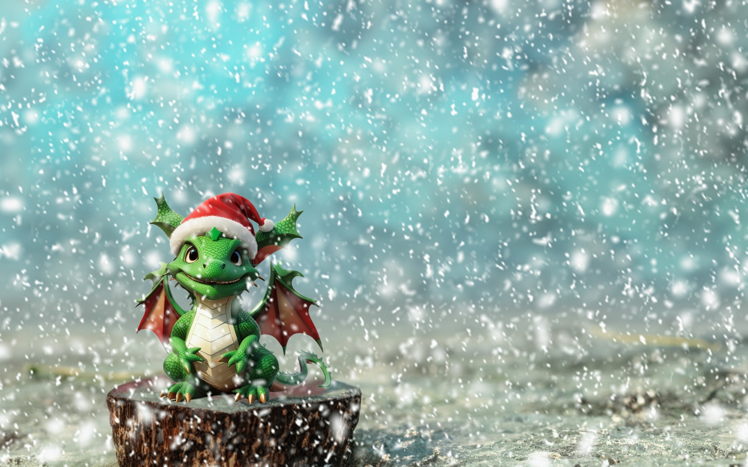 Зеленый дракон символ 2024 года