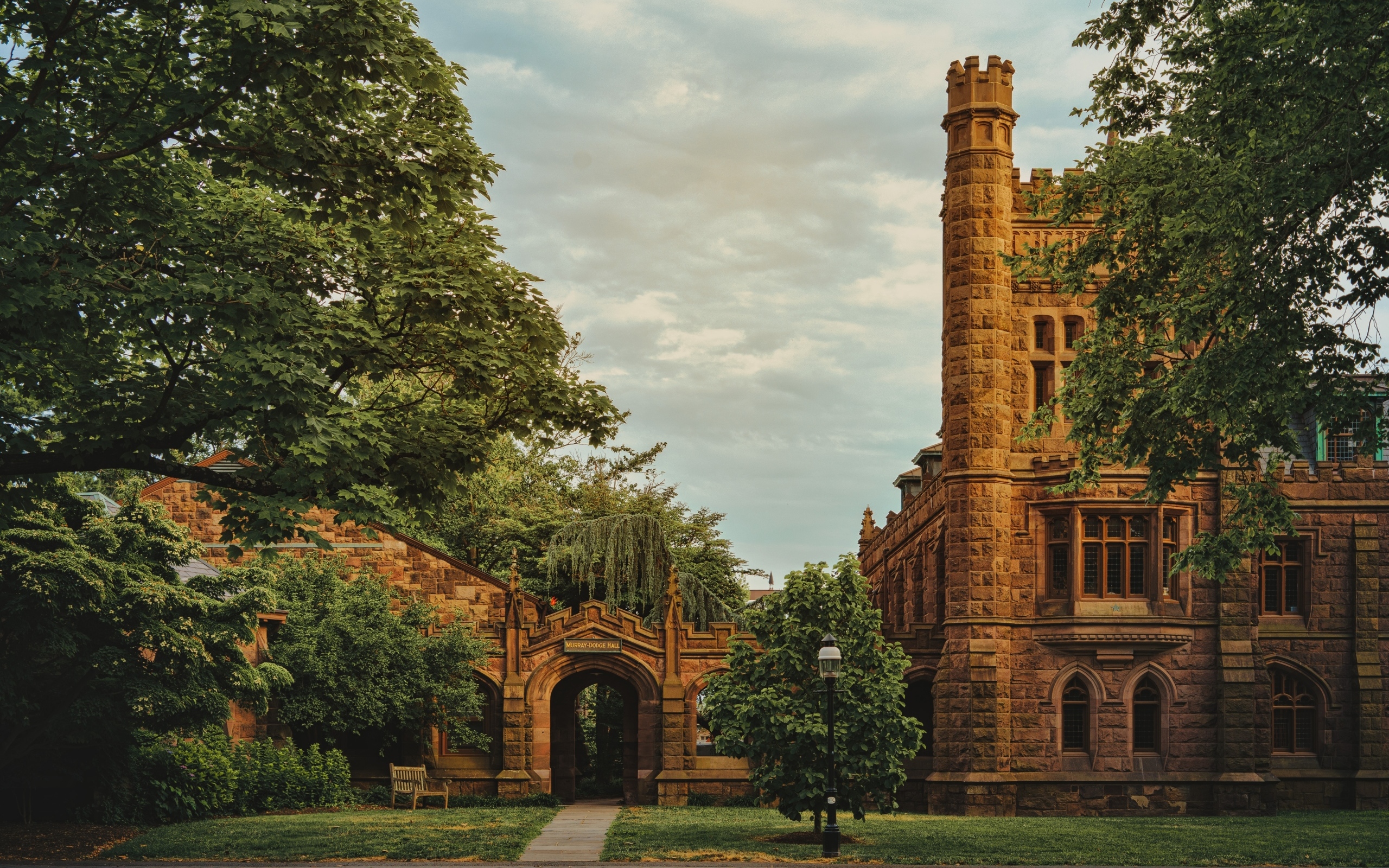 Старое здание Принстонский университет, США