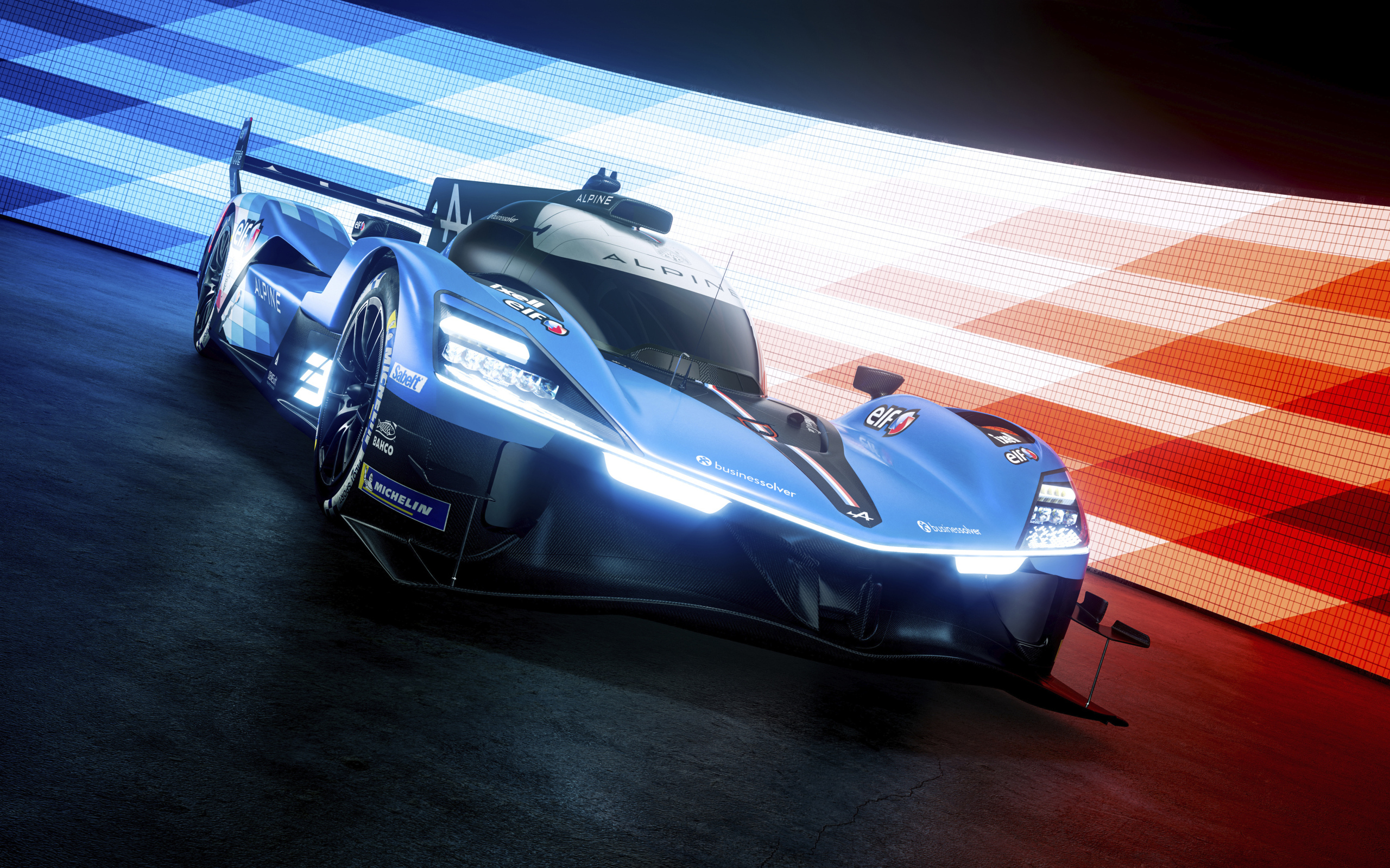 Быстрый спортивный автомобиль Alpine A424 2024 года