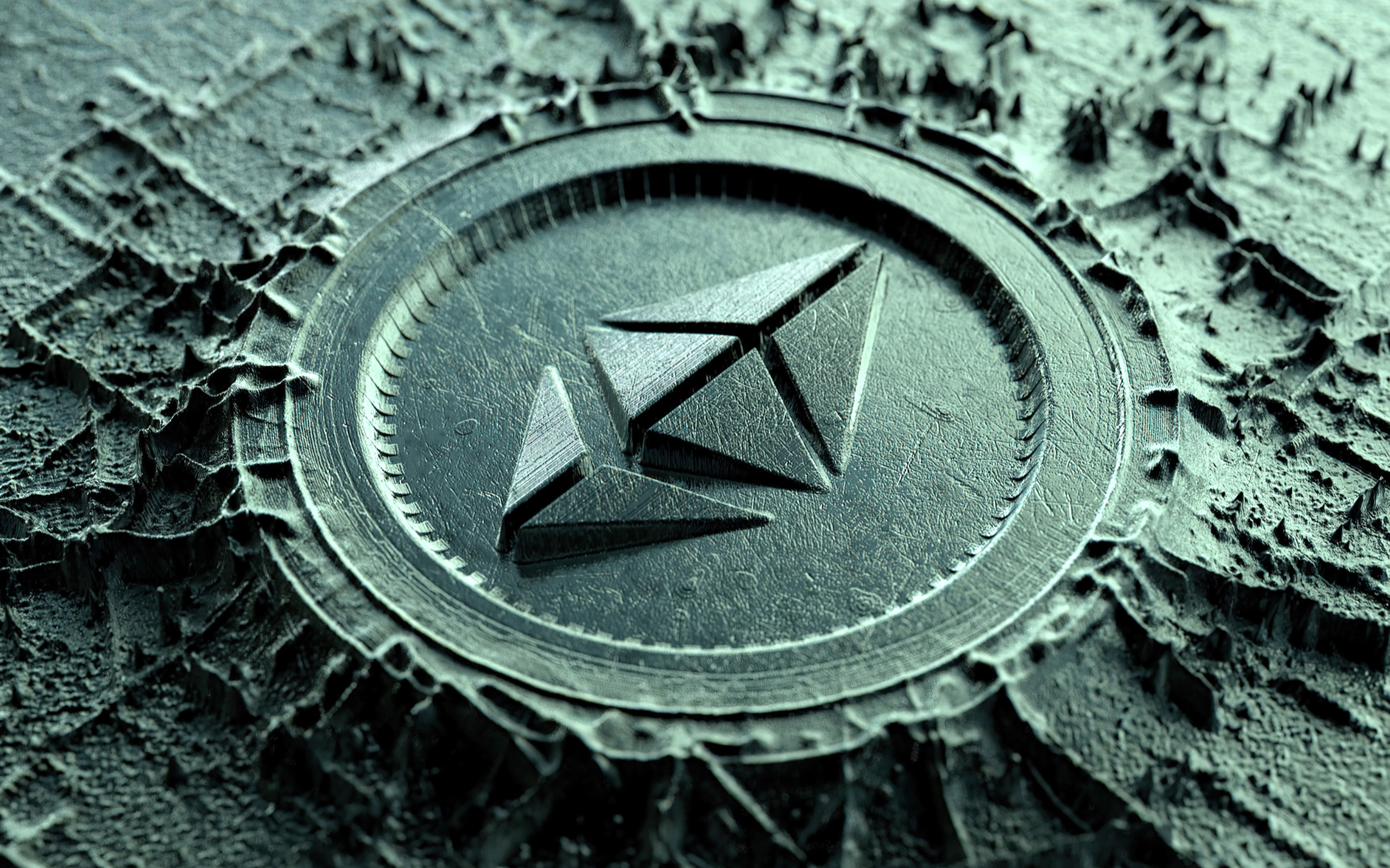 Логотип ethereum крупным планом