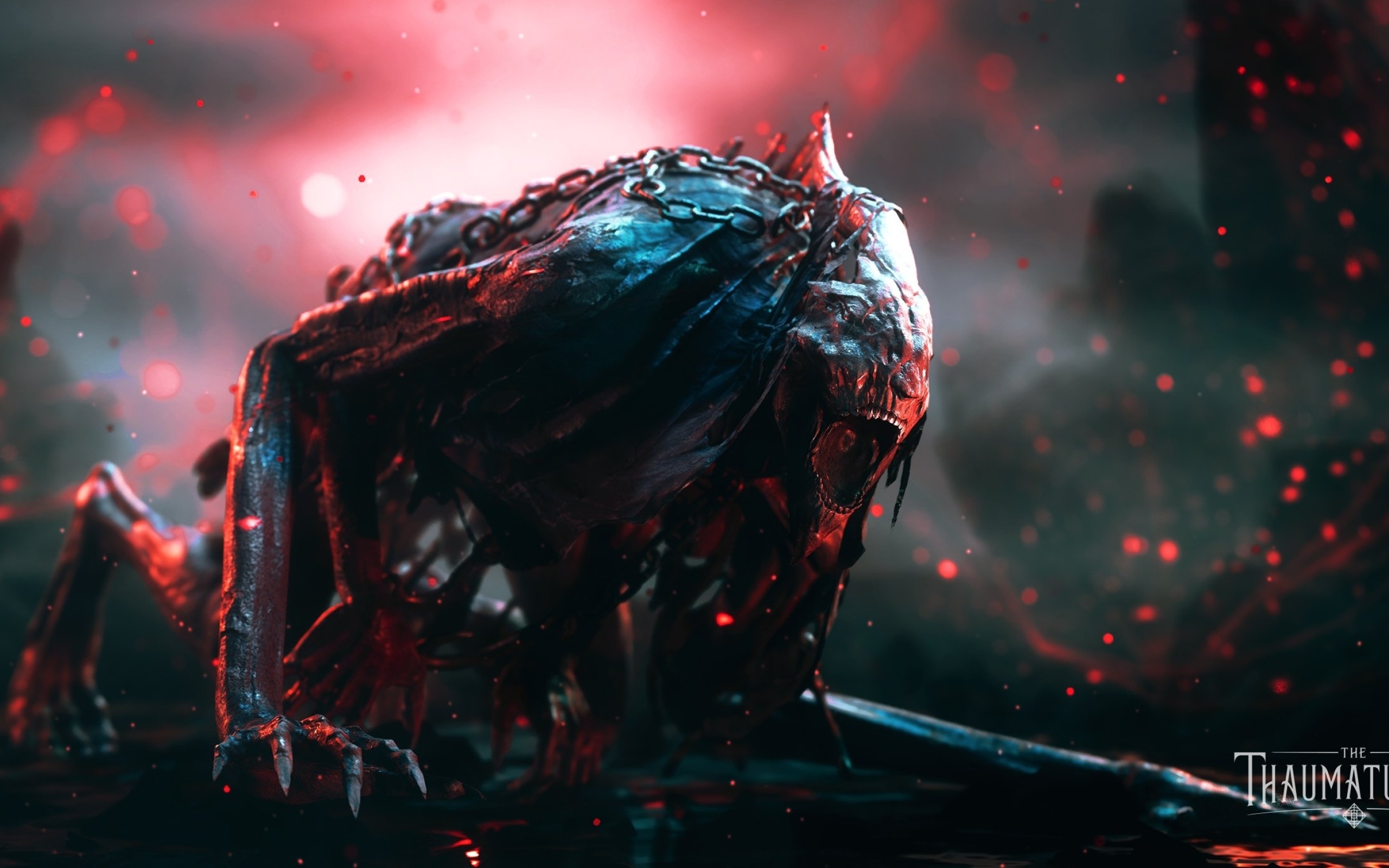 Монстр из компьютерной игры The Thaumaturge