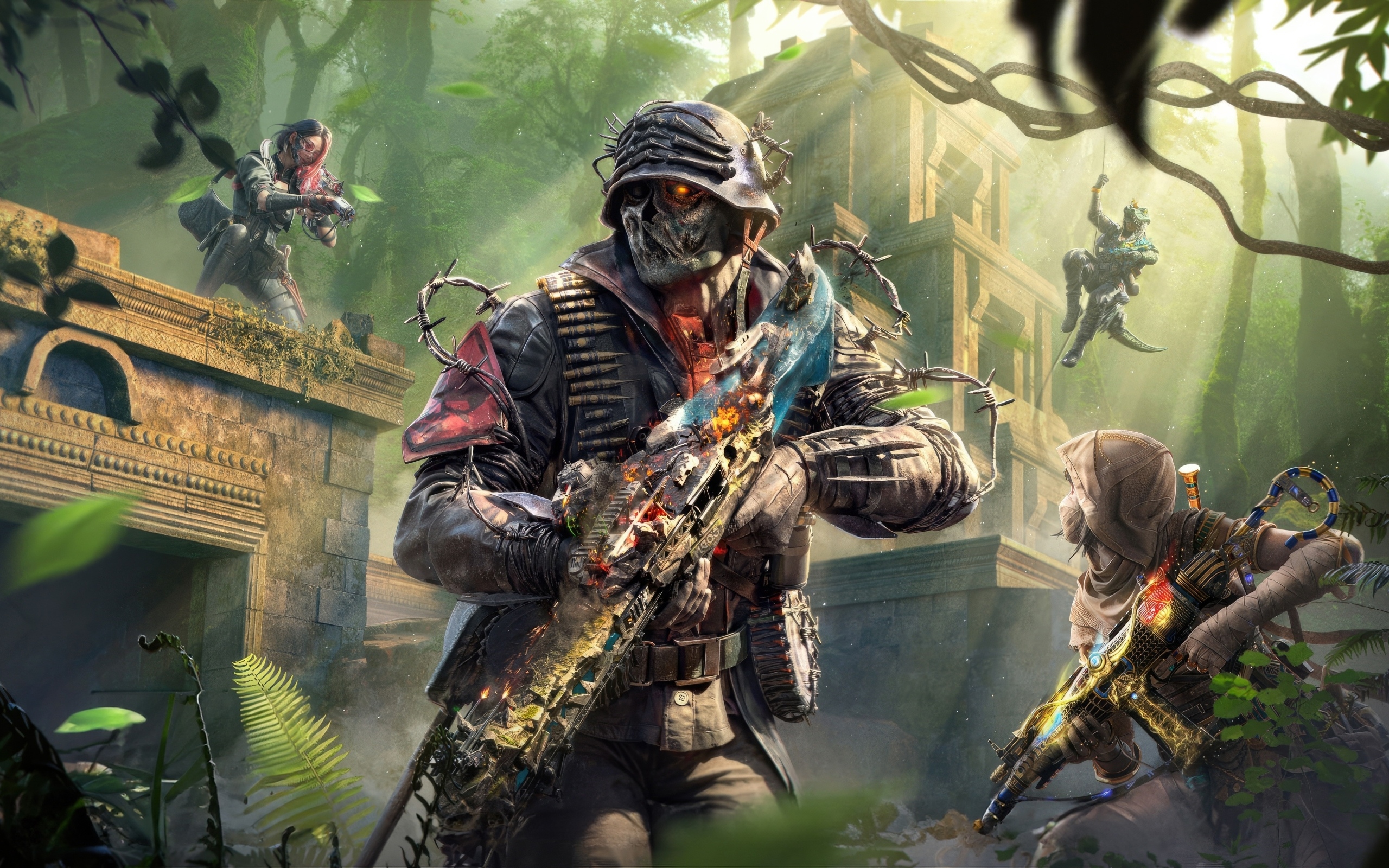 Монстры из компьютерной игры Call of Duty, 2024